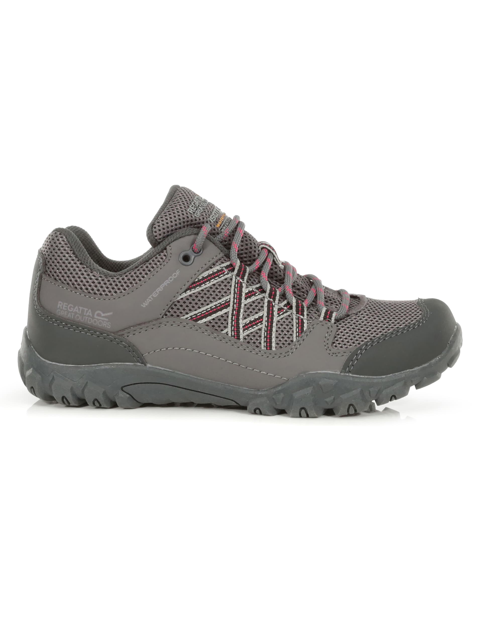 Regatta Women's Lady Edgepoint III Waterproof Walking Shoes - 5 - Light Grey, Light Grey