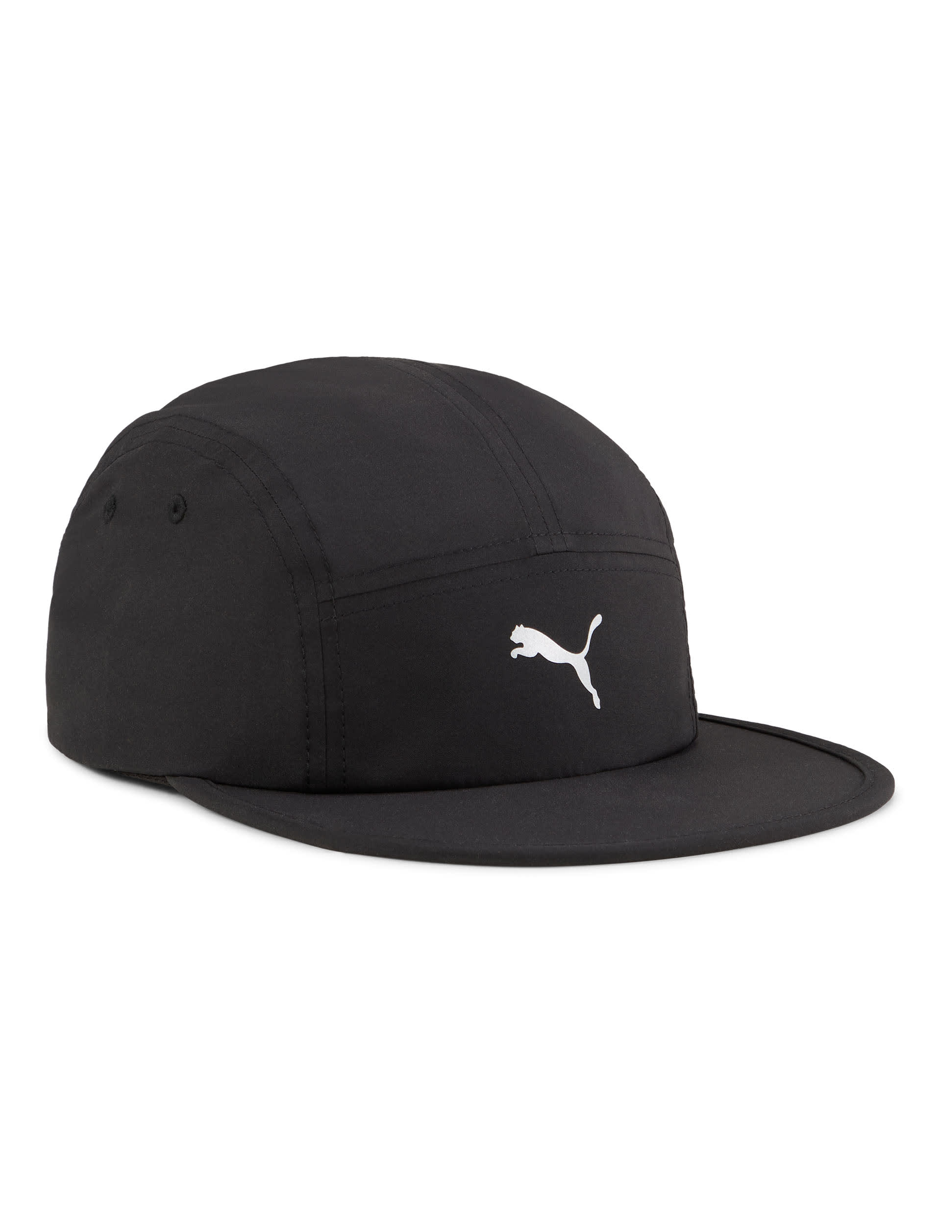 Puma Men's ESS Running 5 Panel Baseball Cap - Black, Black