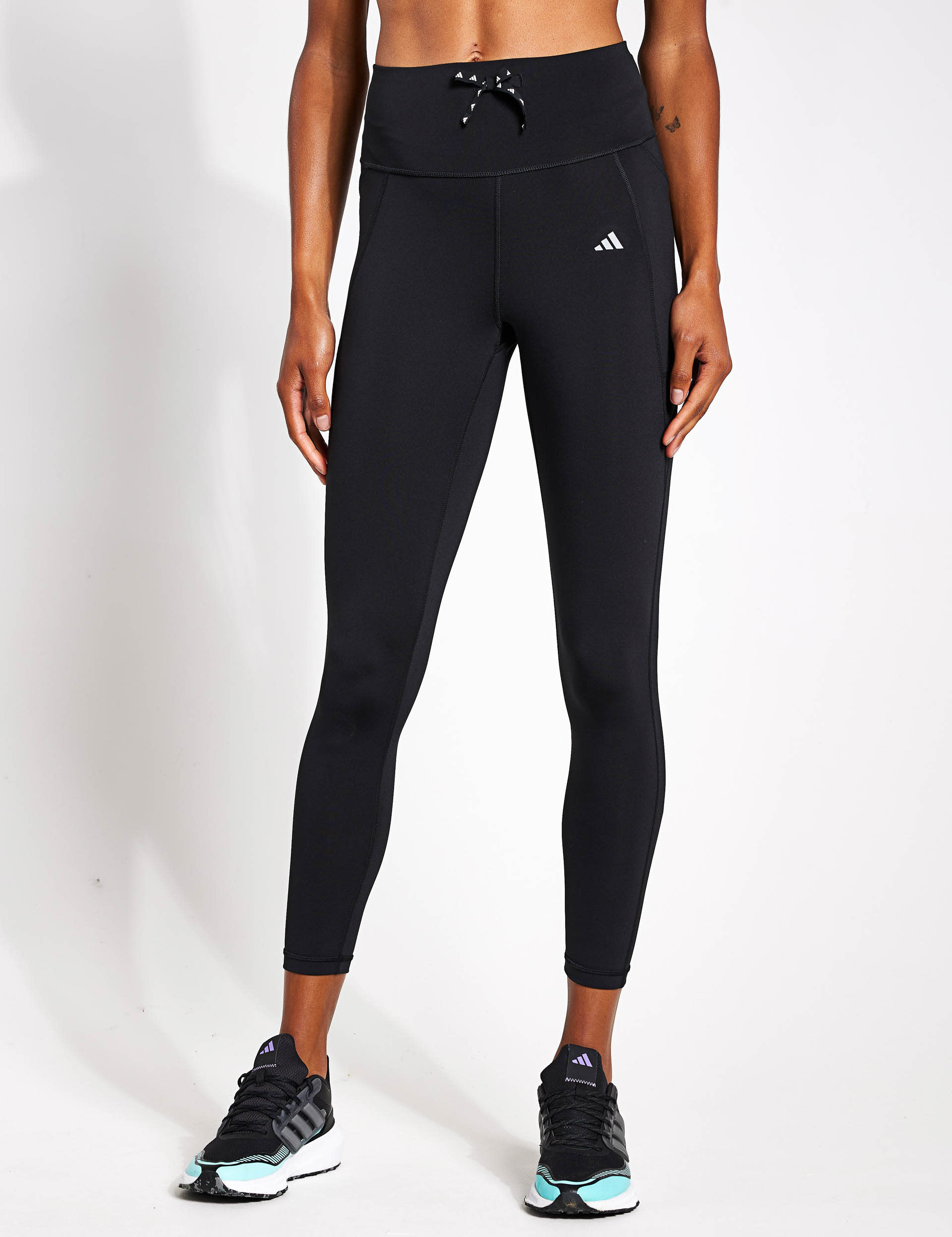 Adidas Women's Running Essentials High Waisted Leggings - XS - Black, Black