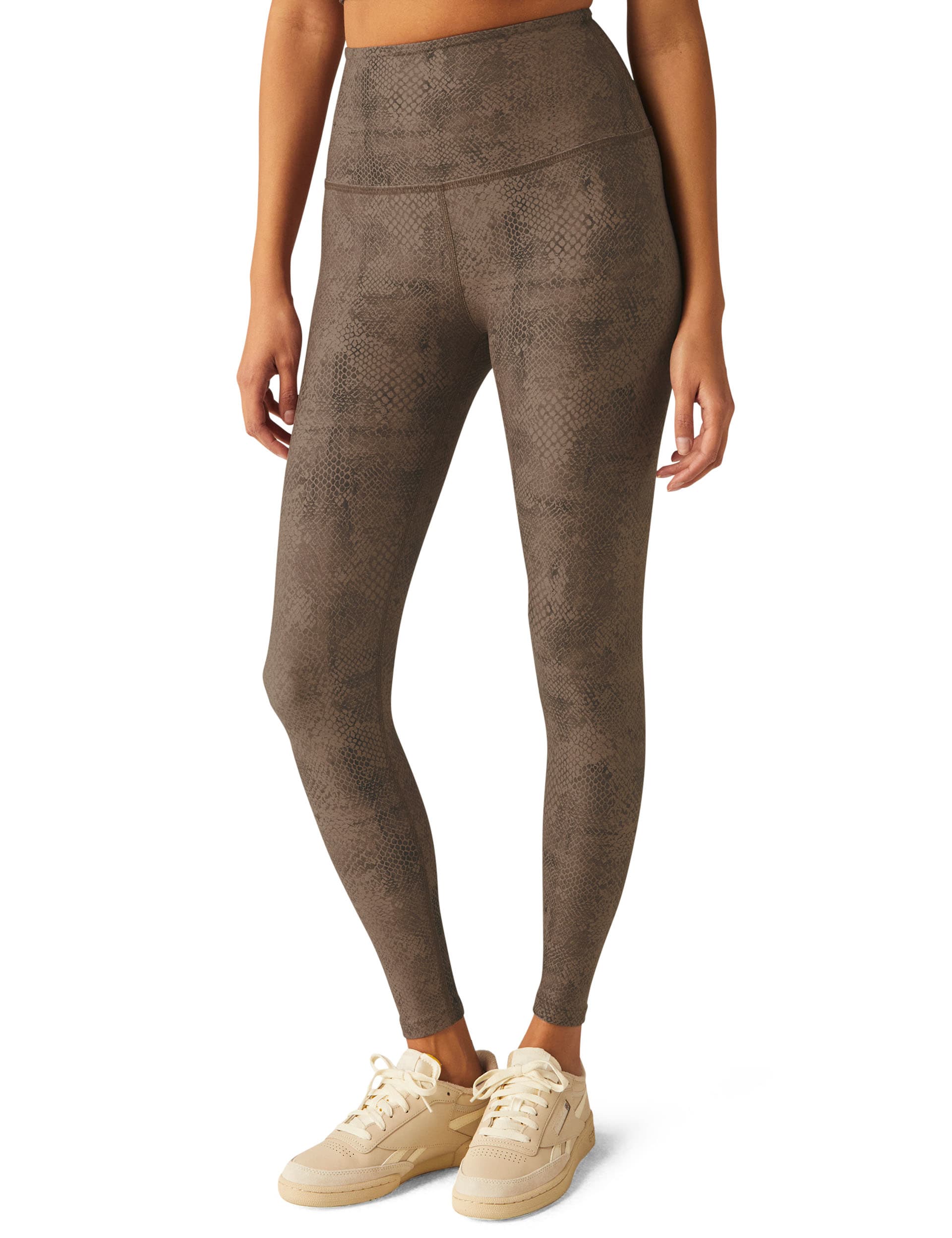 Beyond Yoga Women's Softmark Caught In The Midi Leggings - XL - Neutral, Neutral