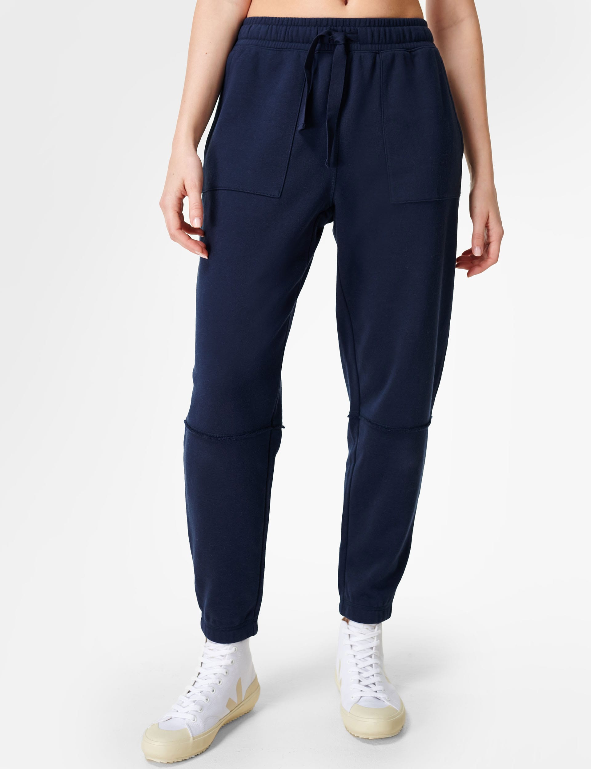 Sweaty Betty Women's Revive Cotton Rich Relaxed Joggers - Navy, Navy