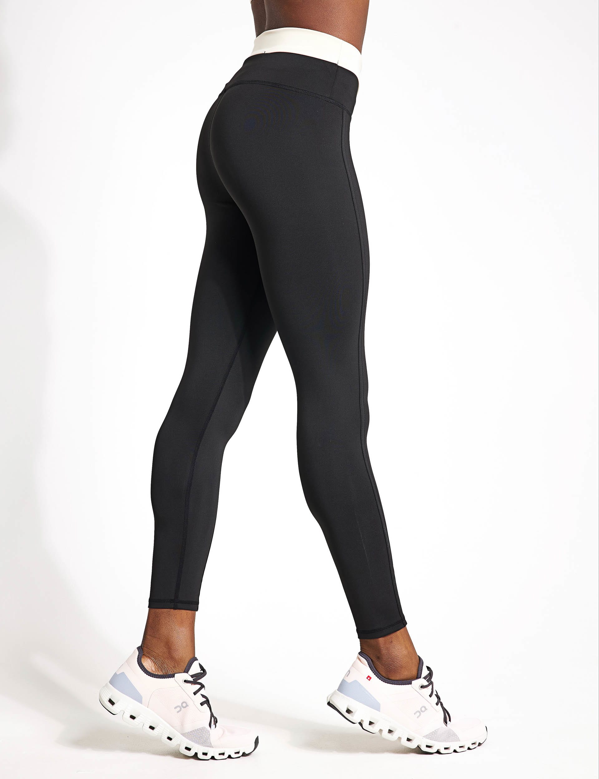 Born Women's Fiorella High Waisted Leggings - Black Mix, Black Mix