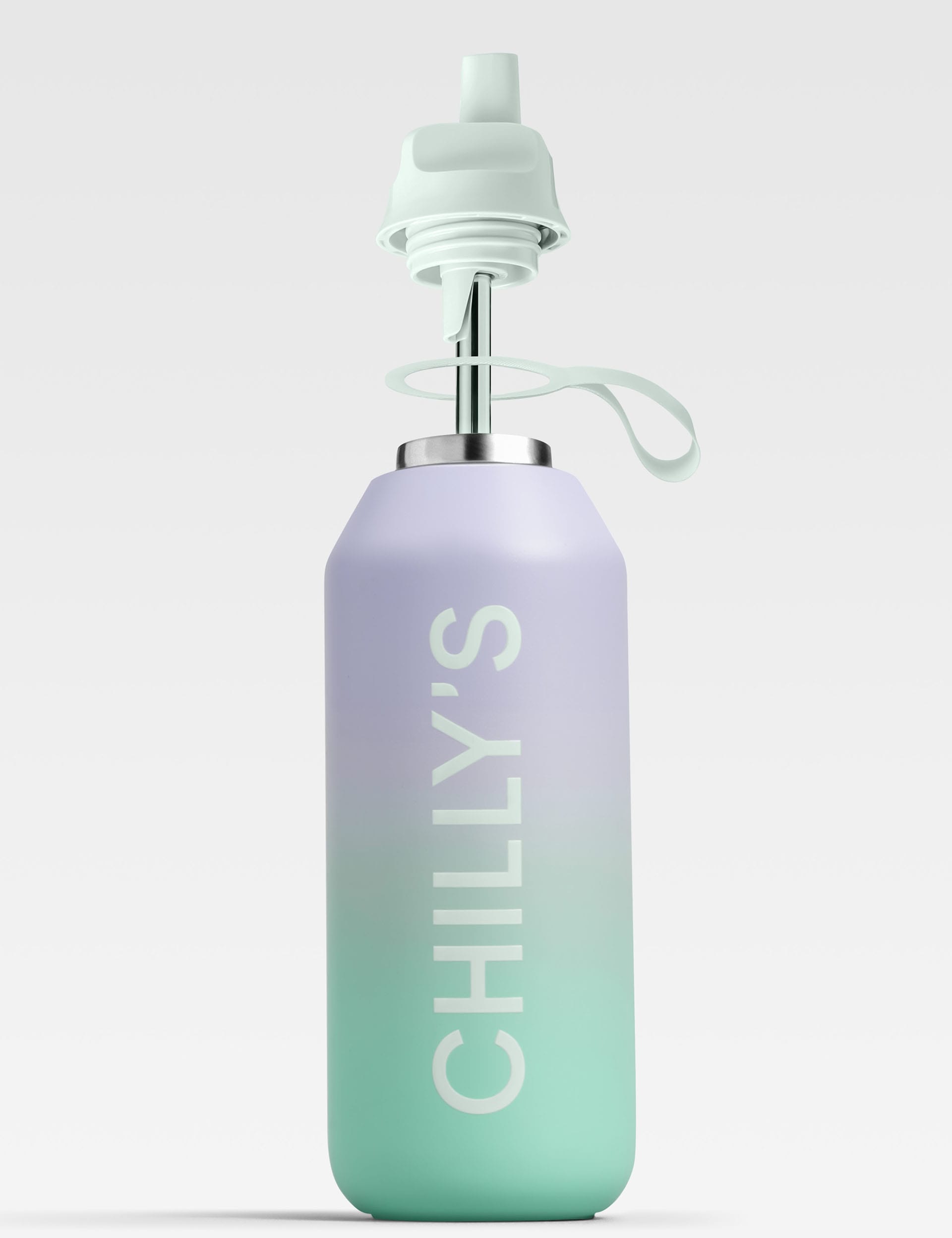 Chilly'S Series 2 Flip Water Bottle - Mint, Mint,Black Mix