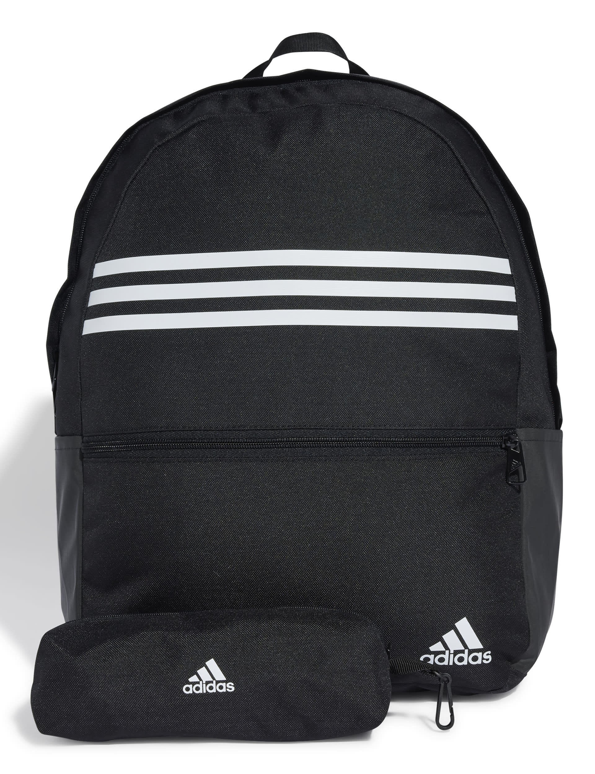 Adidas Women's Classic Horizontal 3-Stripes Backpack - Black, Black