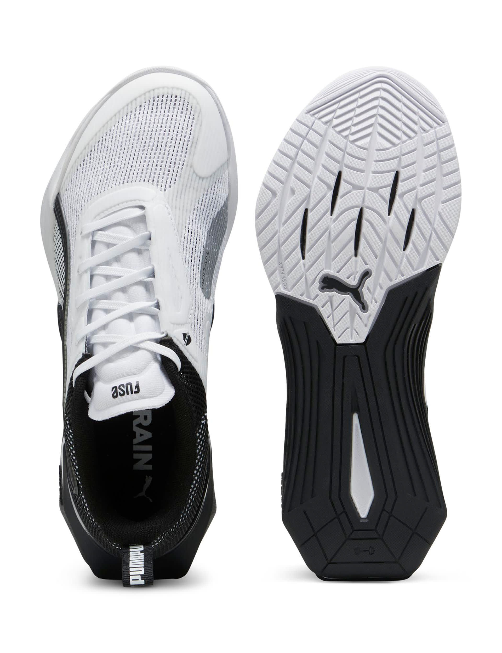 Puma Women's Fuse 3.0 Trainers - 5 - White/Black, White/Black,Black Mix