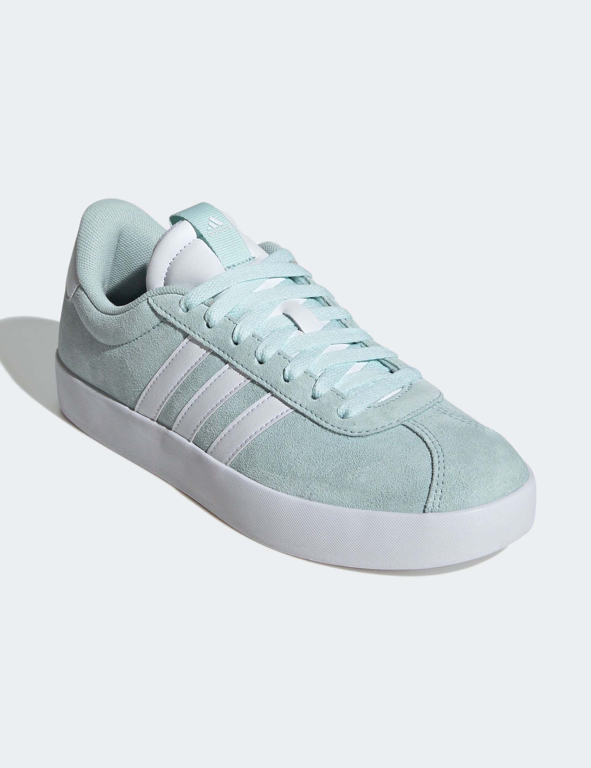 Adidas Women's VL Court 3.0 Trainers - 7.5 - Pale Blue, Pink Mix,Pale Blue,Black Mix