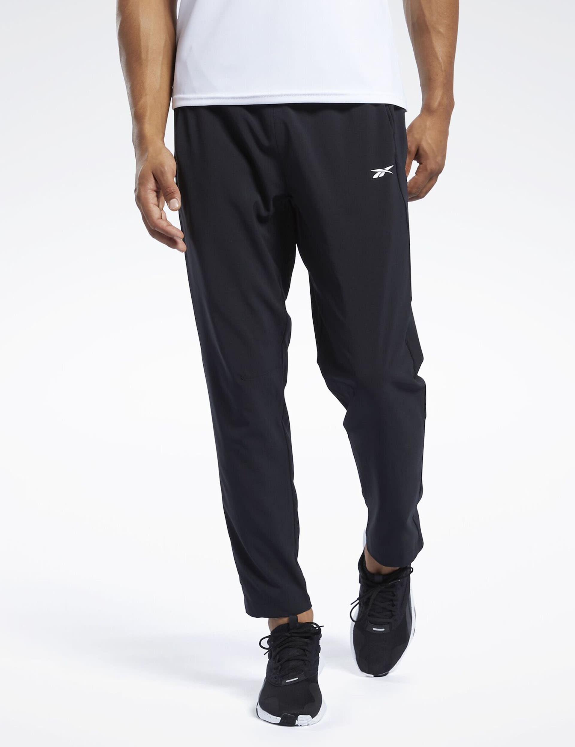 Reebok Men's Training Slim Fit Woven Joggers - XL - Black, Black