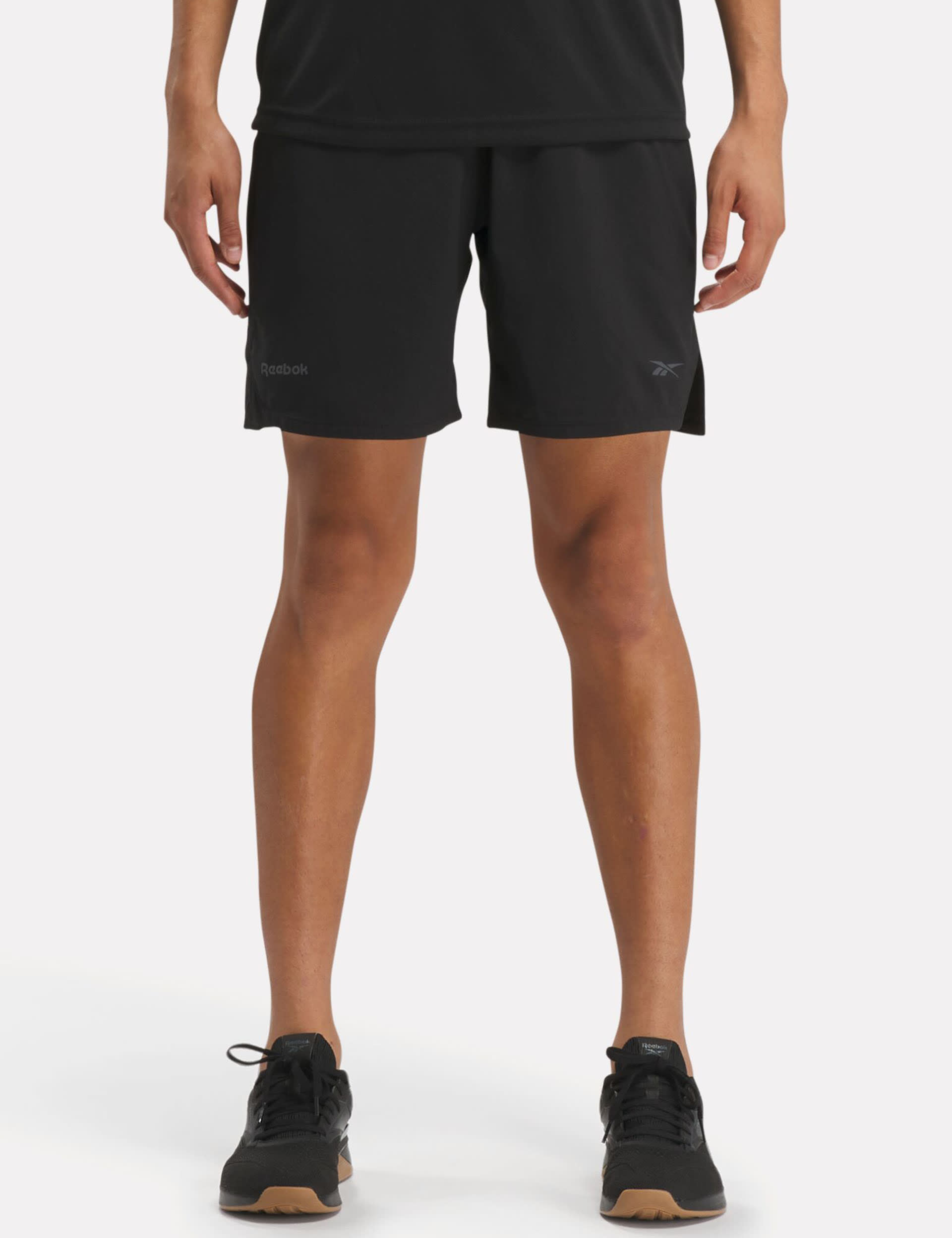 Reebok Men's Speed Short 4.0 Slim Fit Sport Shorts - Black, Black