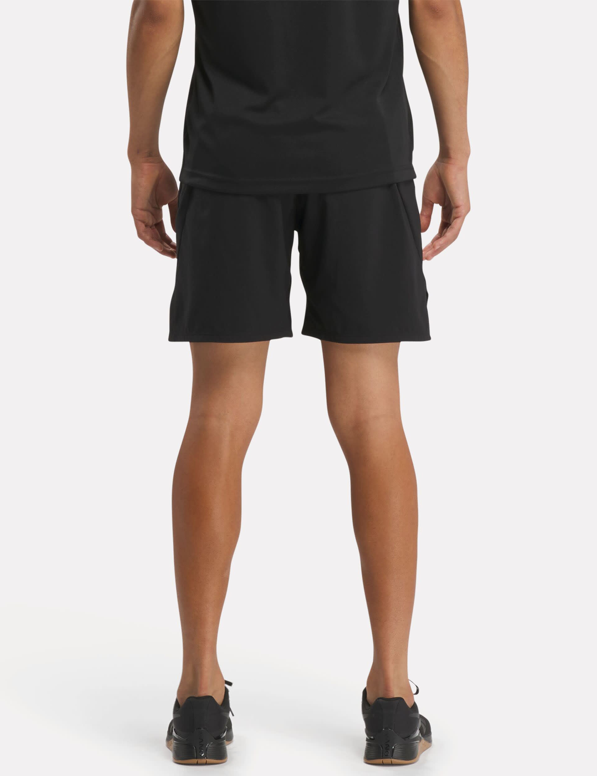 Reebok Men's Speed Short 4.0 Slim Fit Sport Shorts - Black, Black