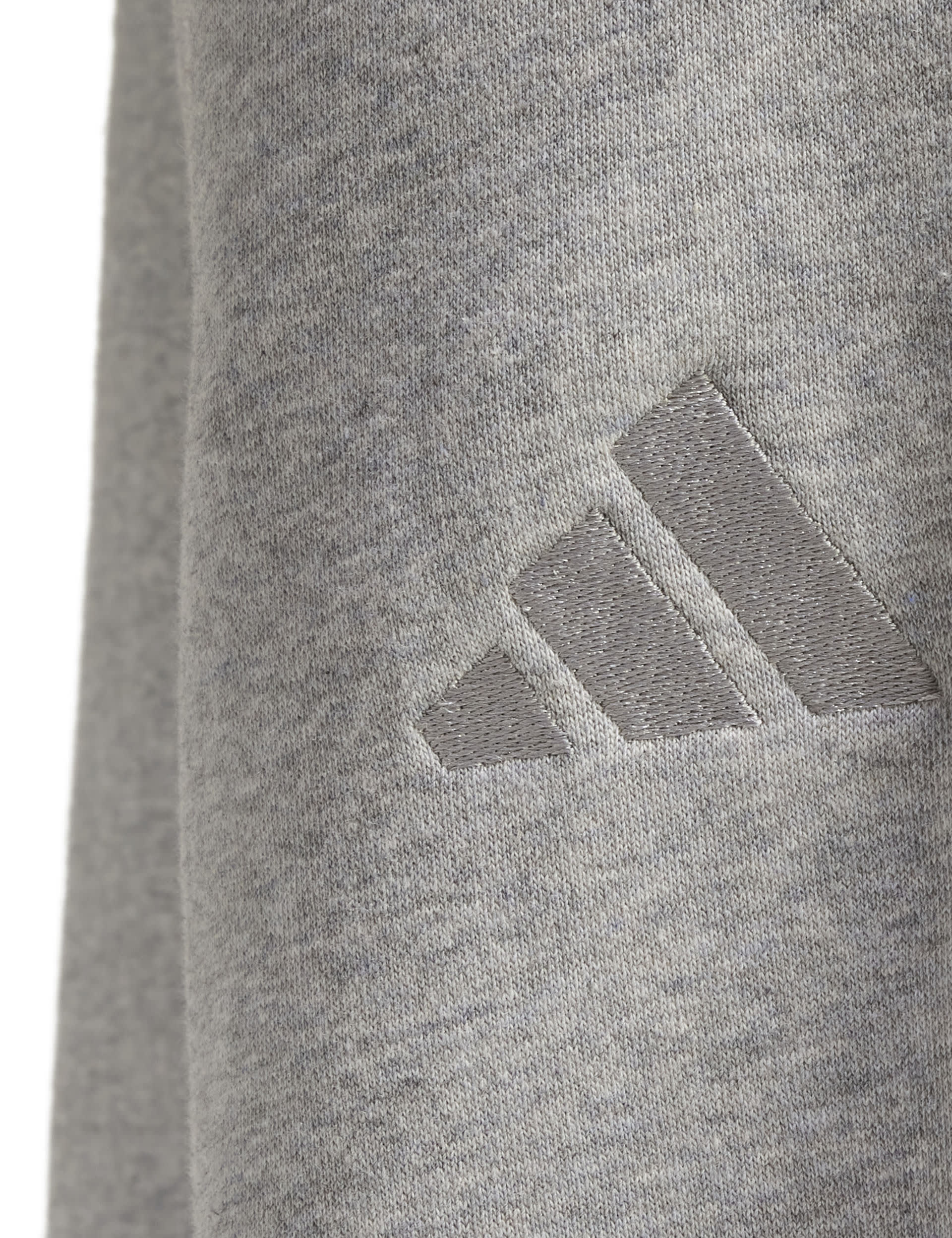 Adidas Women's All SZN Cotton Rich Fleece Cuffed Joggers - Light Grey, Black,Soft Pink,Light Grey