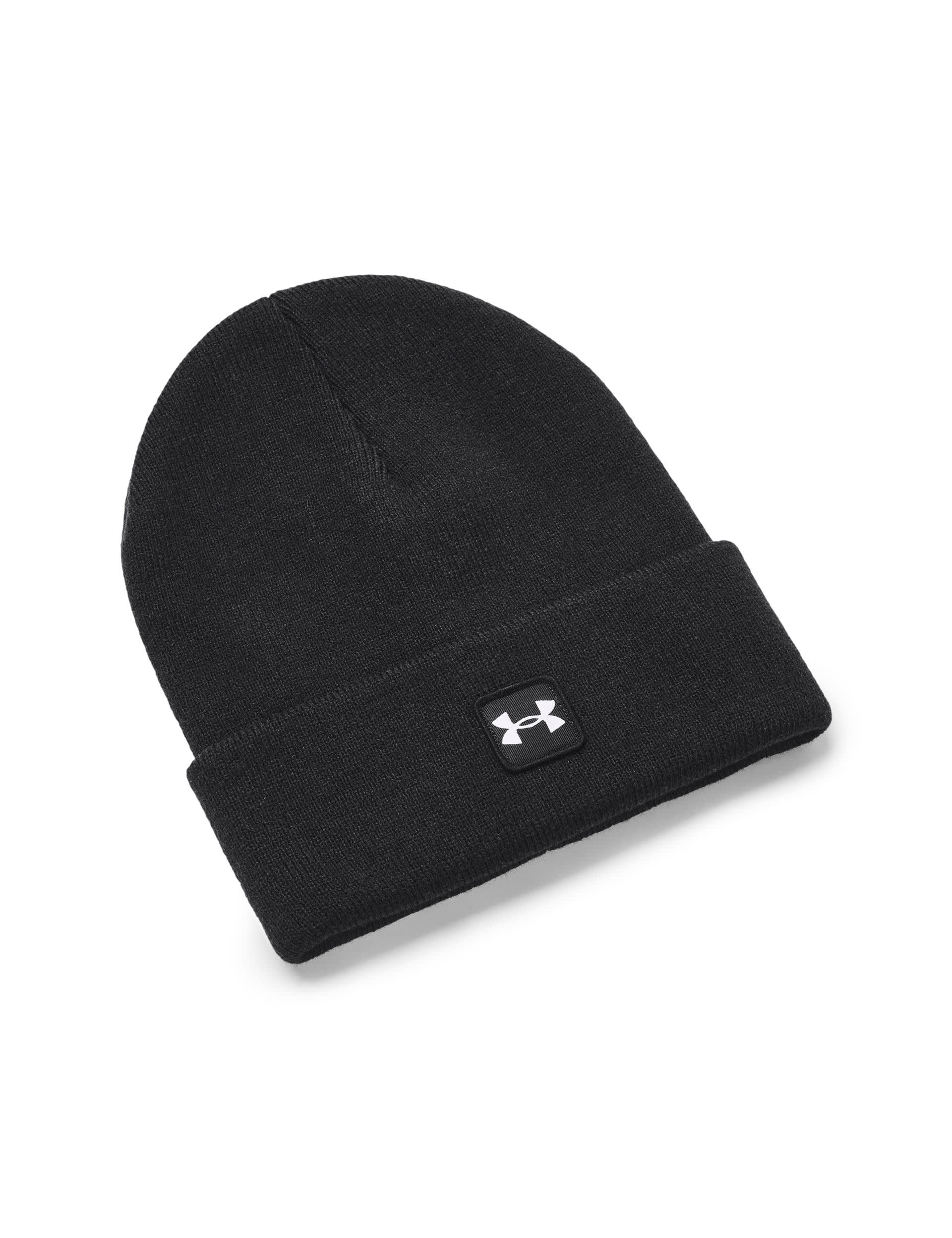 Under Armour Men's Halftime Cuff Beanie Hat - Black, Black