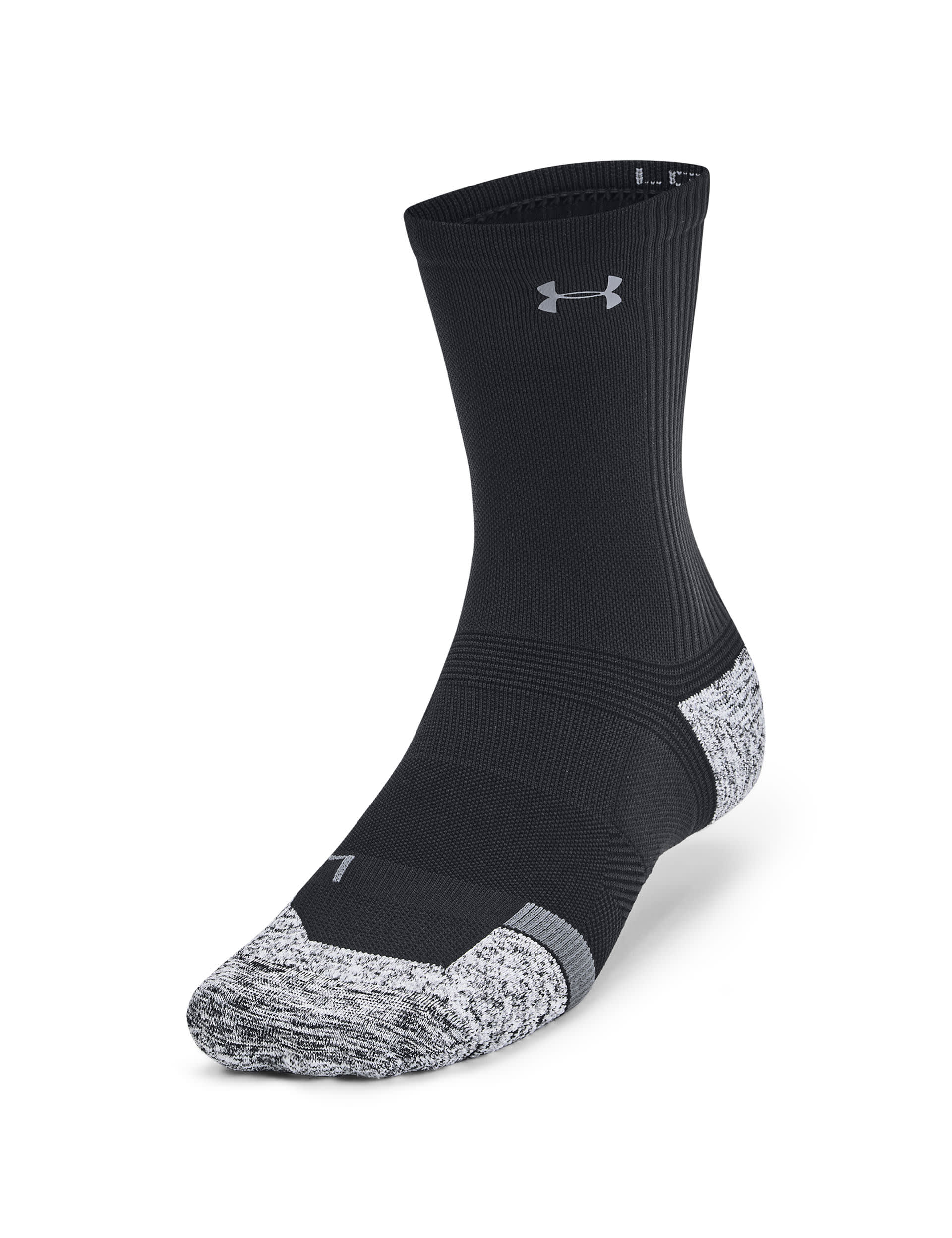 Under Armour Men's 3pk AD Pro Sports Socks - M - Grey, Grey