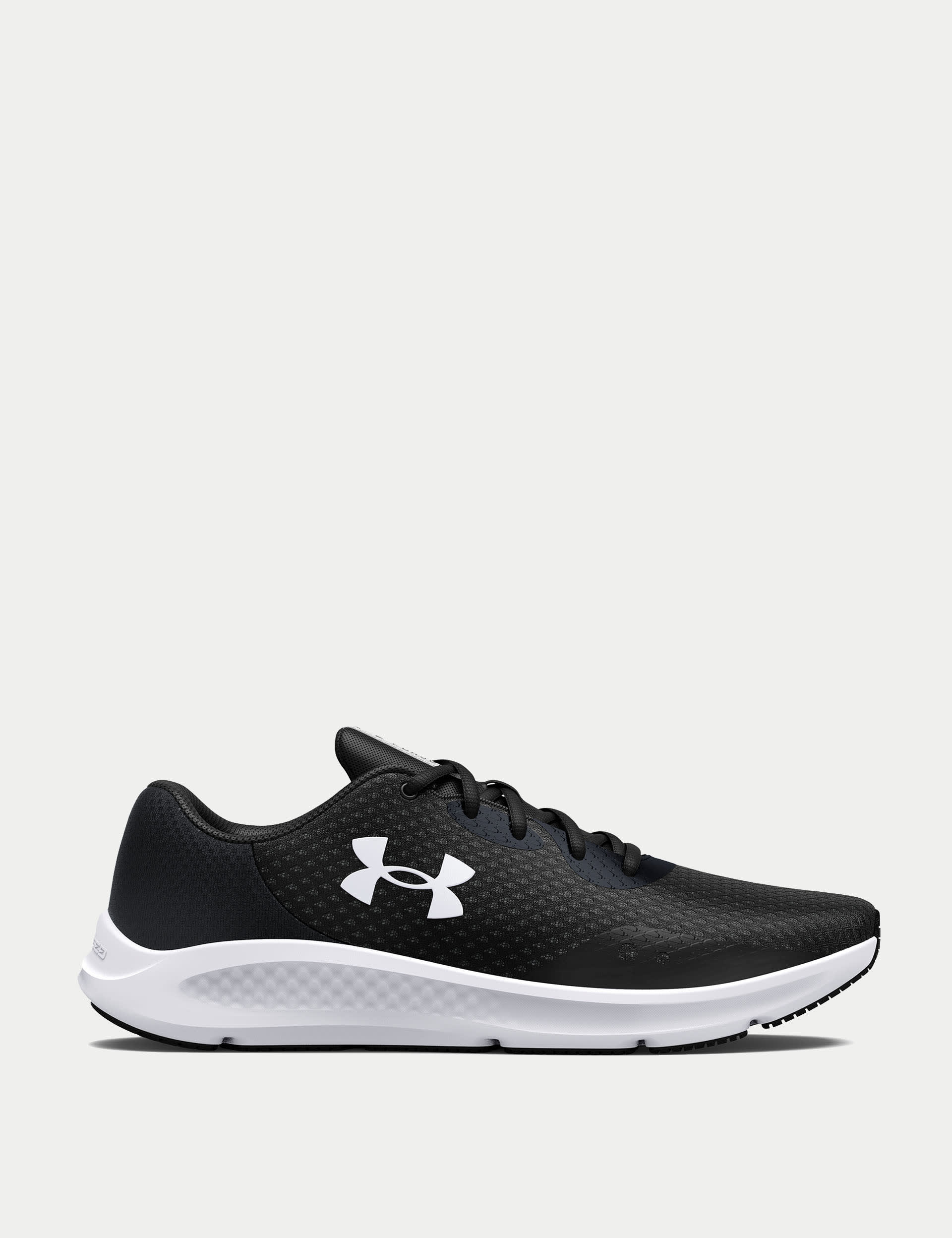 Under Armour Men's Charged Pursuit 3 Running Trainers - 9 - Black, Grey,Black/Black,Black,White