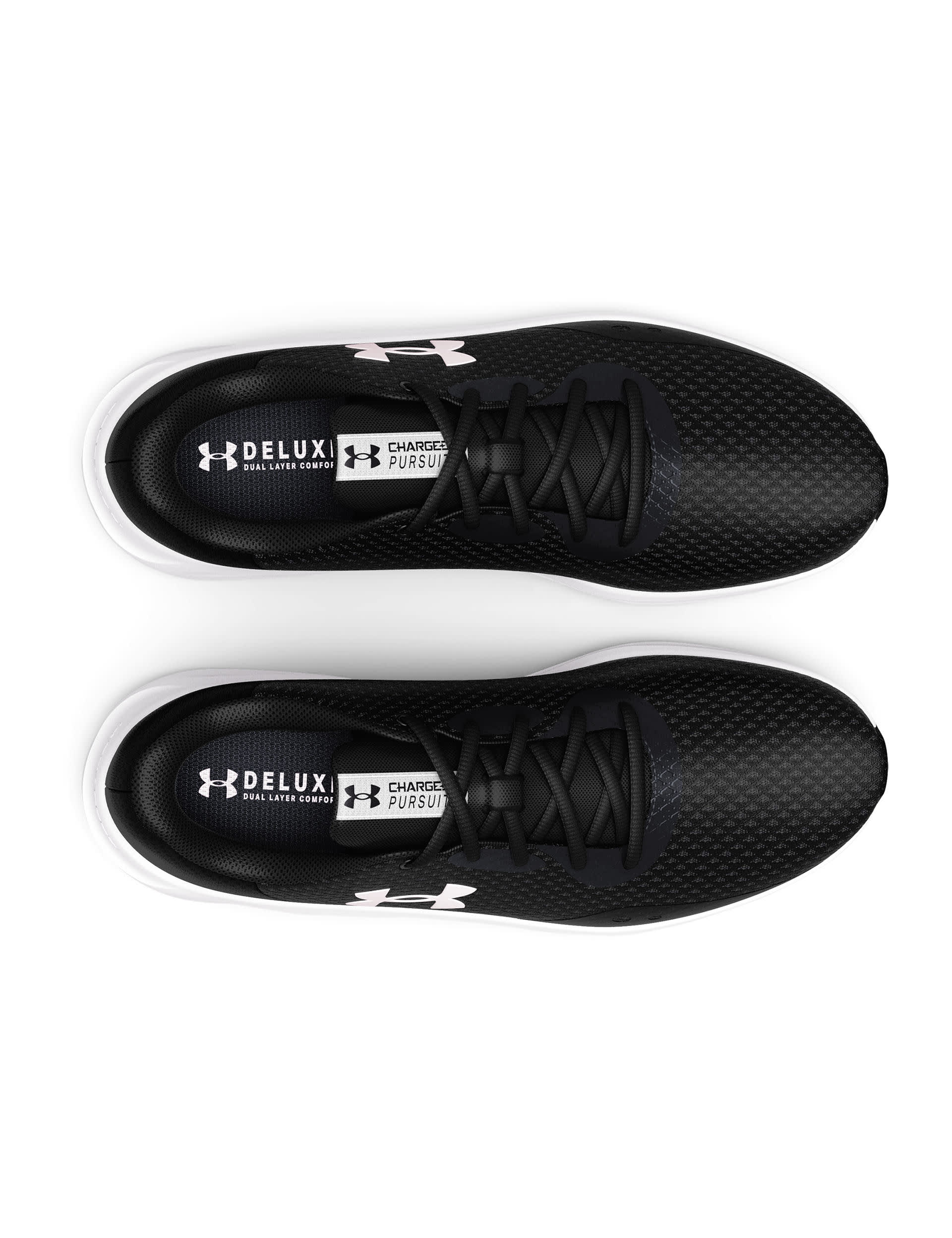 Under Armour Men's Charged Pursuit 3 Running Trainers - 9 - Black, Black/Black,Grey,Black,White