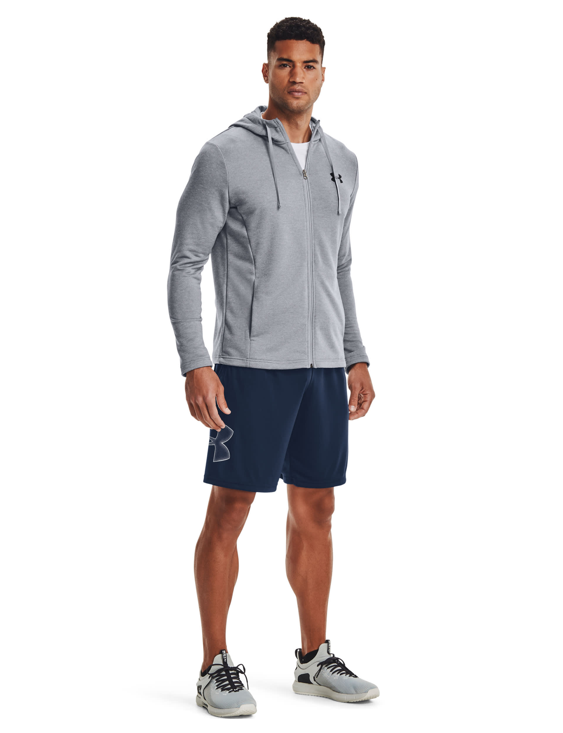 Under Armour Men's UA Tech Graphic Shorts - XL - Navy, Navy