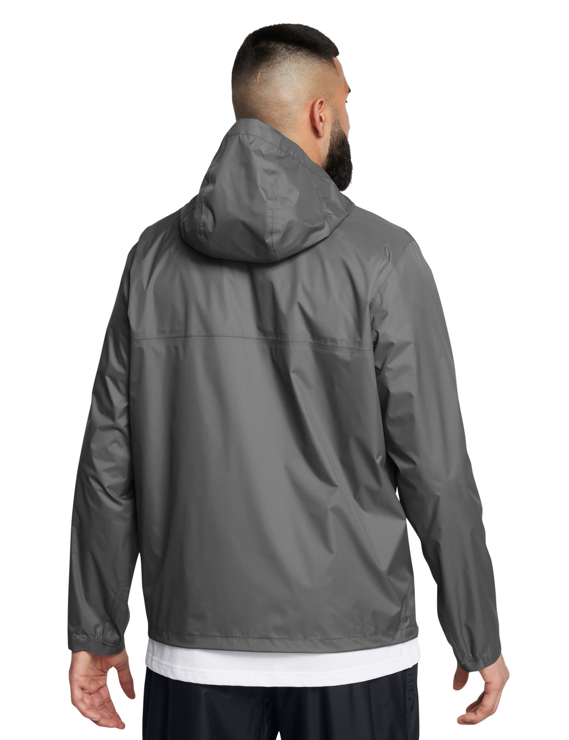 Under Armour Men's Cloudstrike Waterproof Hooded Sports Jacket - M - Dark Grey, Dark Grey