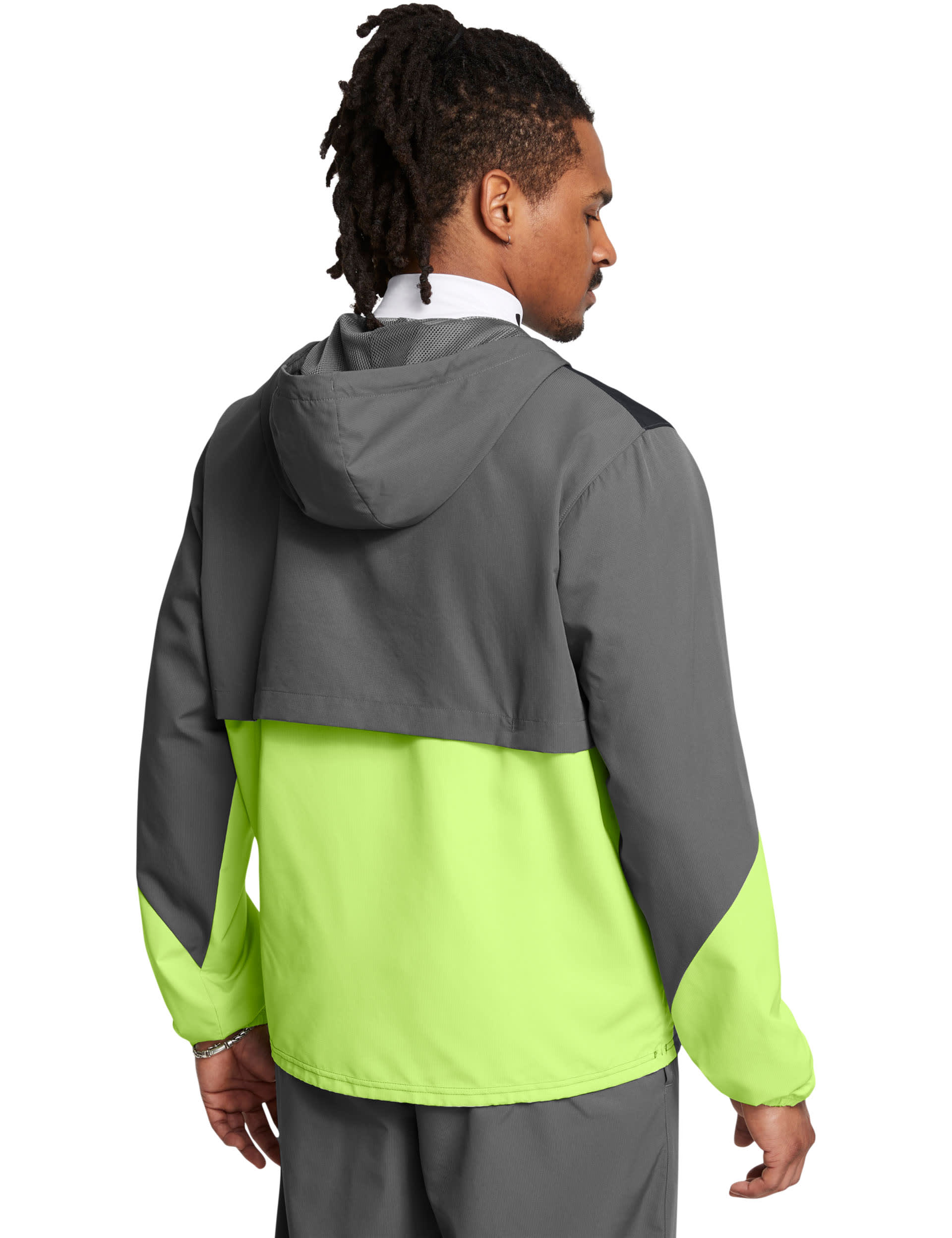 Under Armour Men's Icon Legacy Windbreaker - XXL - Dark Grey, Dark Grey