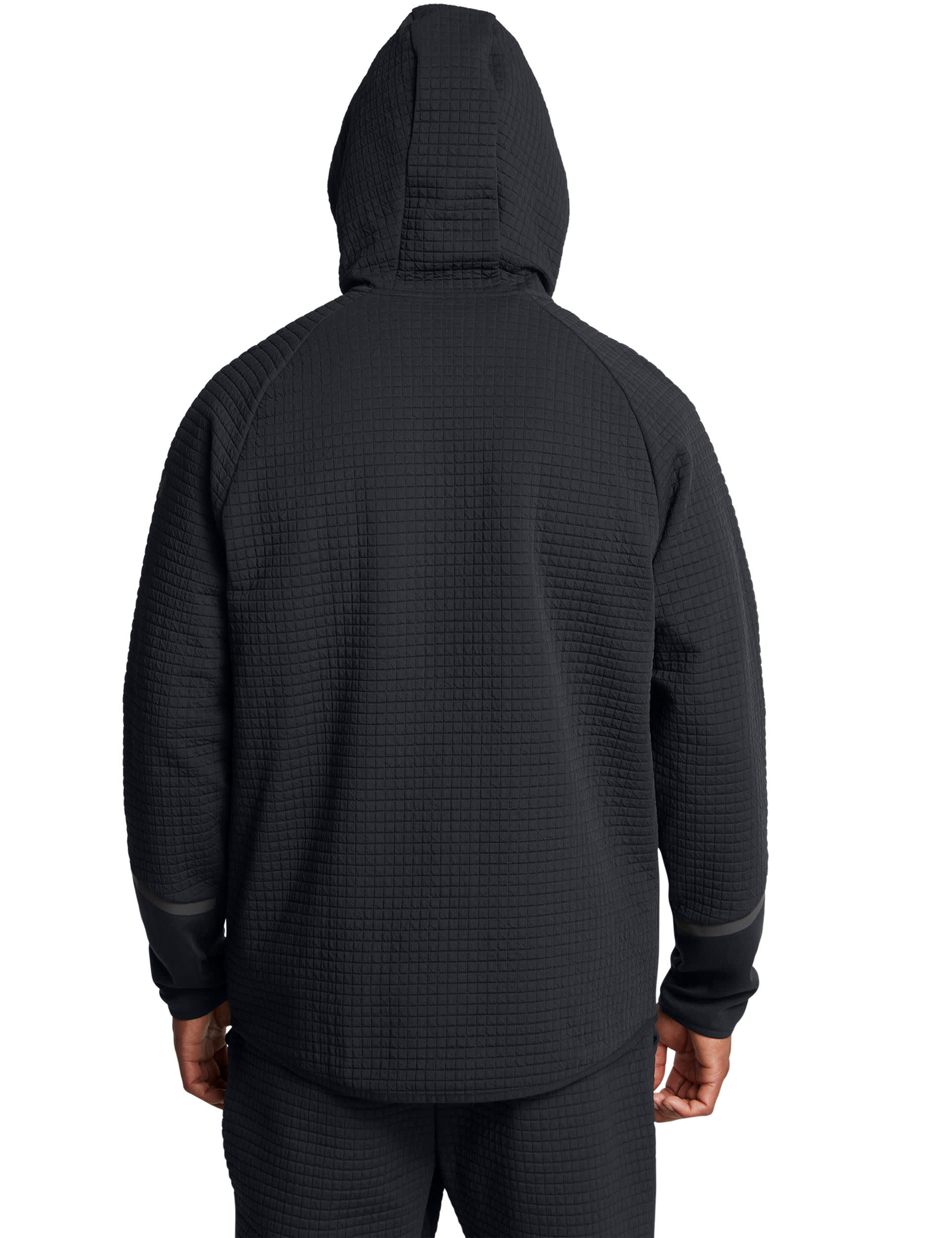 Under Armour Men's Unstoppable Fleece Zip Up Hoodie - M - Black, Black