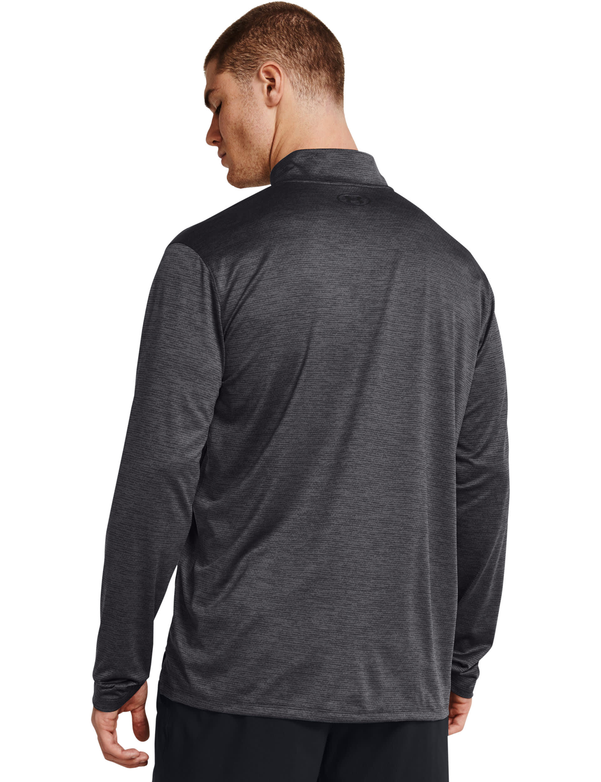 Under Armour Men's Tech Vent Half Zip Training Top - Dark Grey, Dark Grey