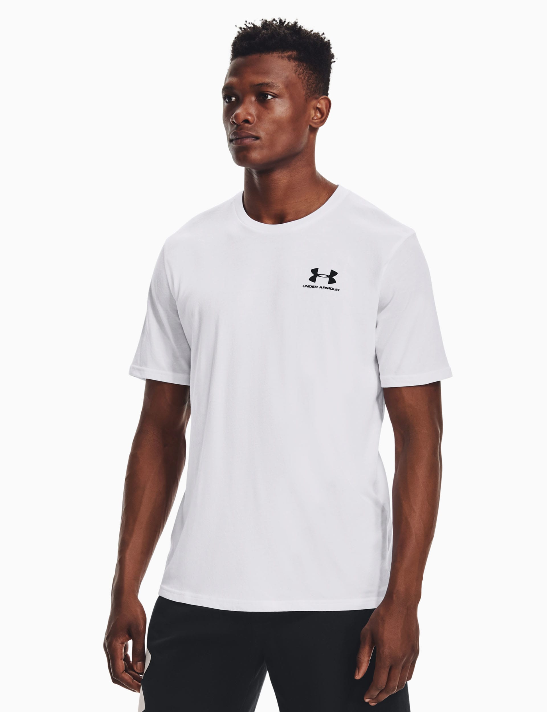 Under Armour Men's Sportstyle Cotton Rich Training T-Shirt - White, White