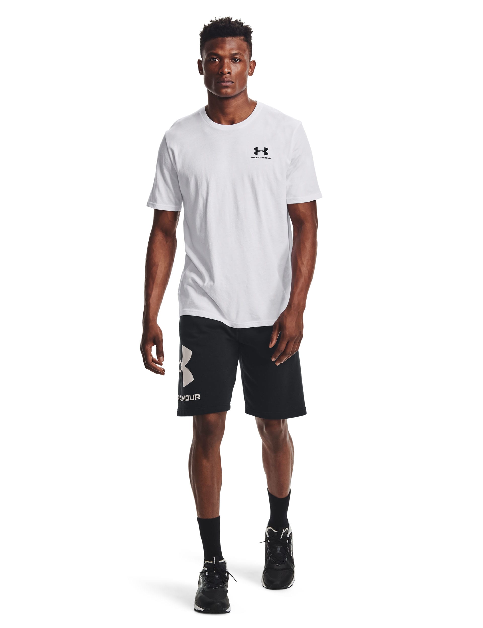 Under Armour Men's Sportstyle Cotton Rich Training T-Shirt - White, White