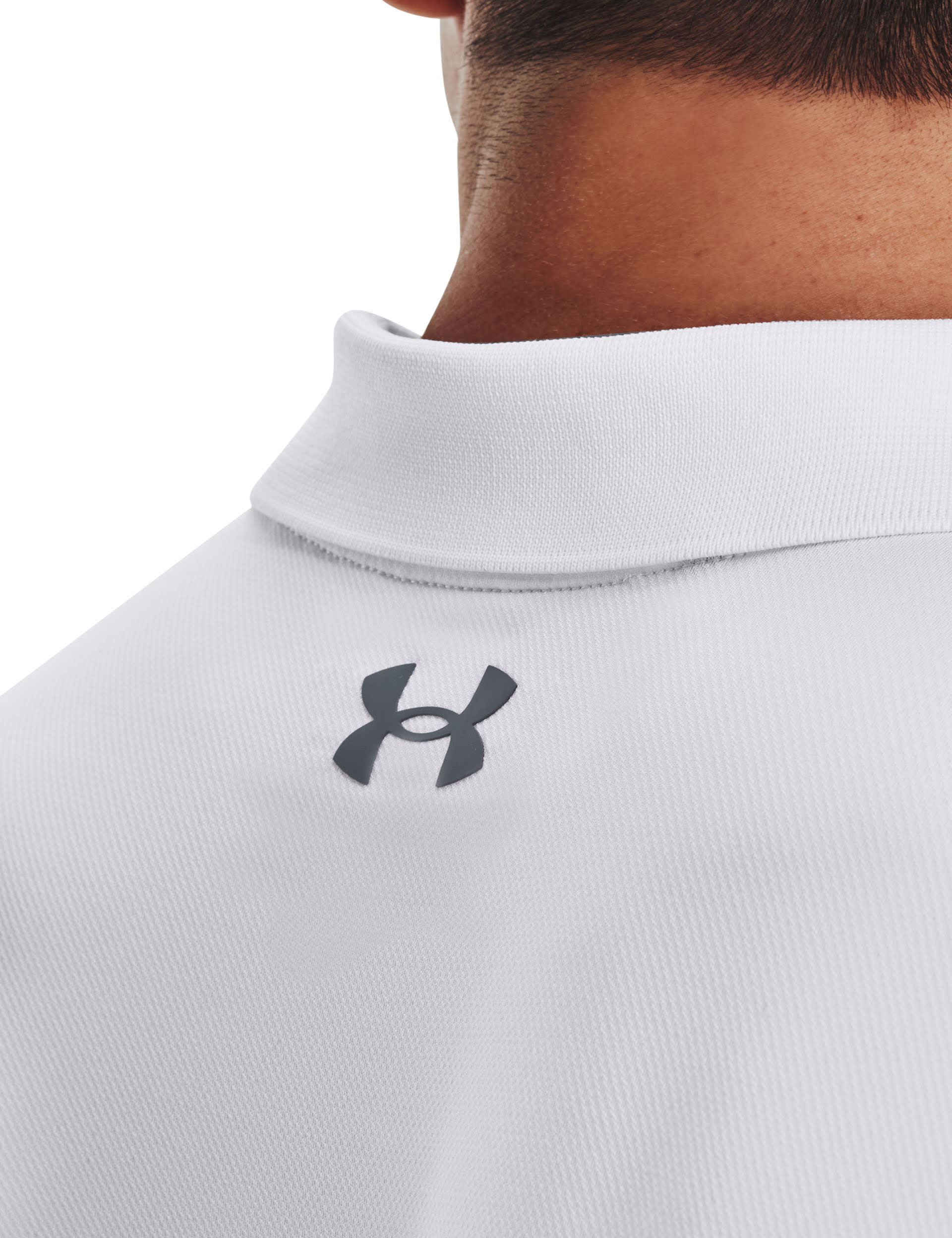 Under Armour Men's Performance 3.0 Quick Dry Polo Shirt - White, White,Blush