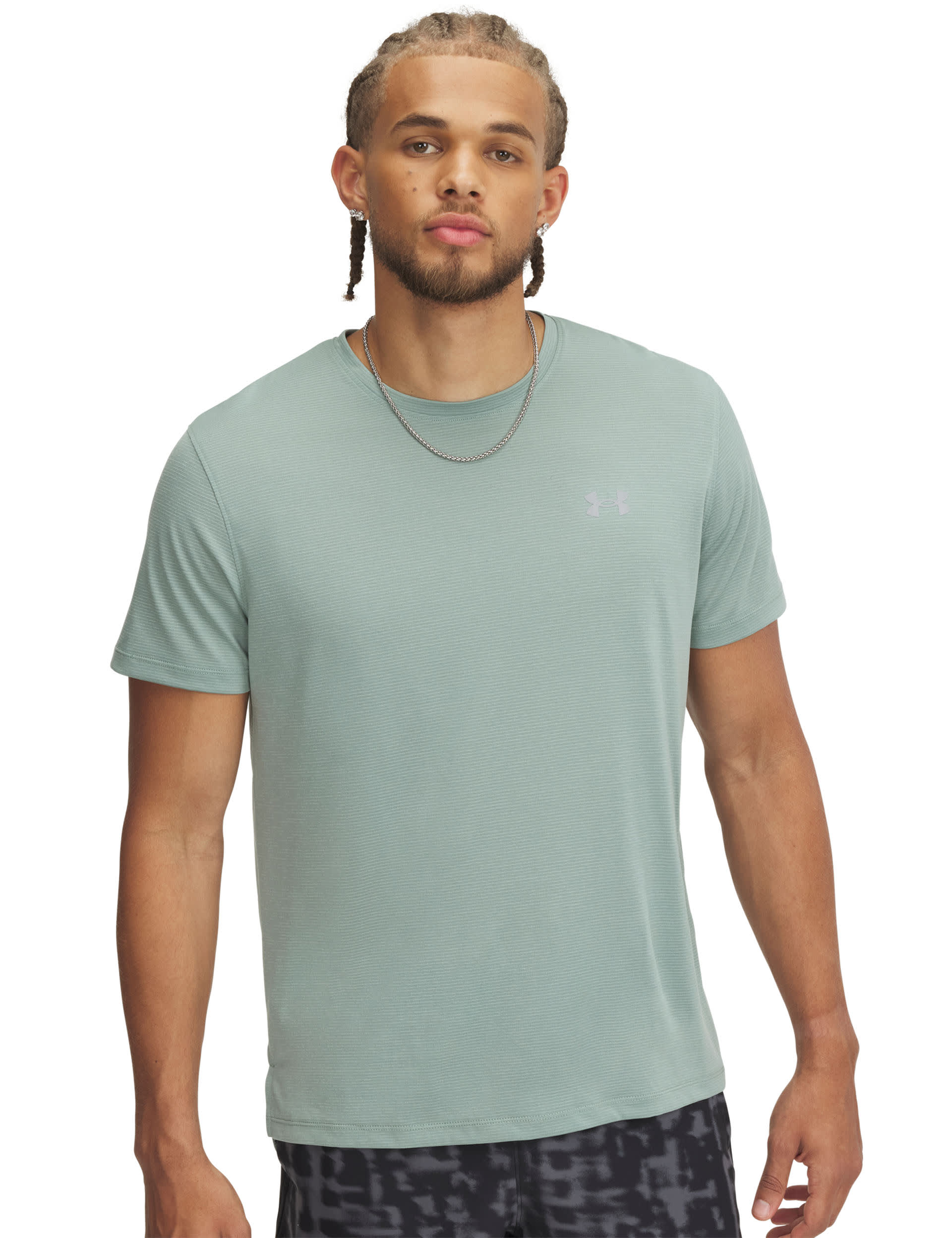 Under Armour Men's Launch Sports T-Shirt - Green, Light Green,Dark Red,Green