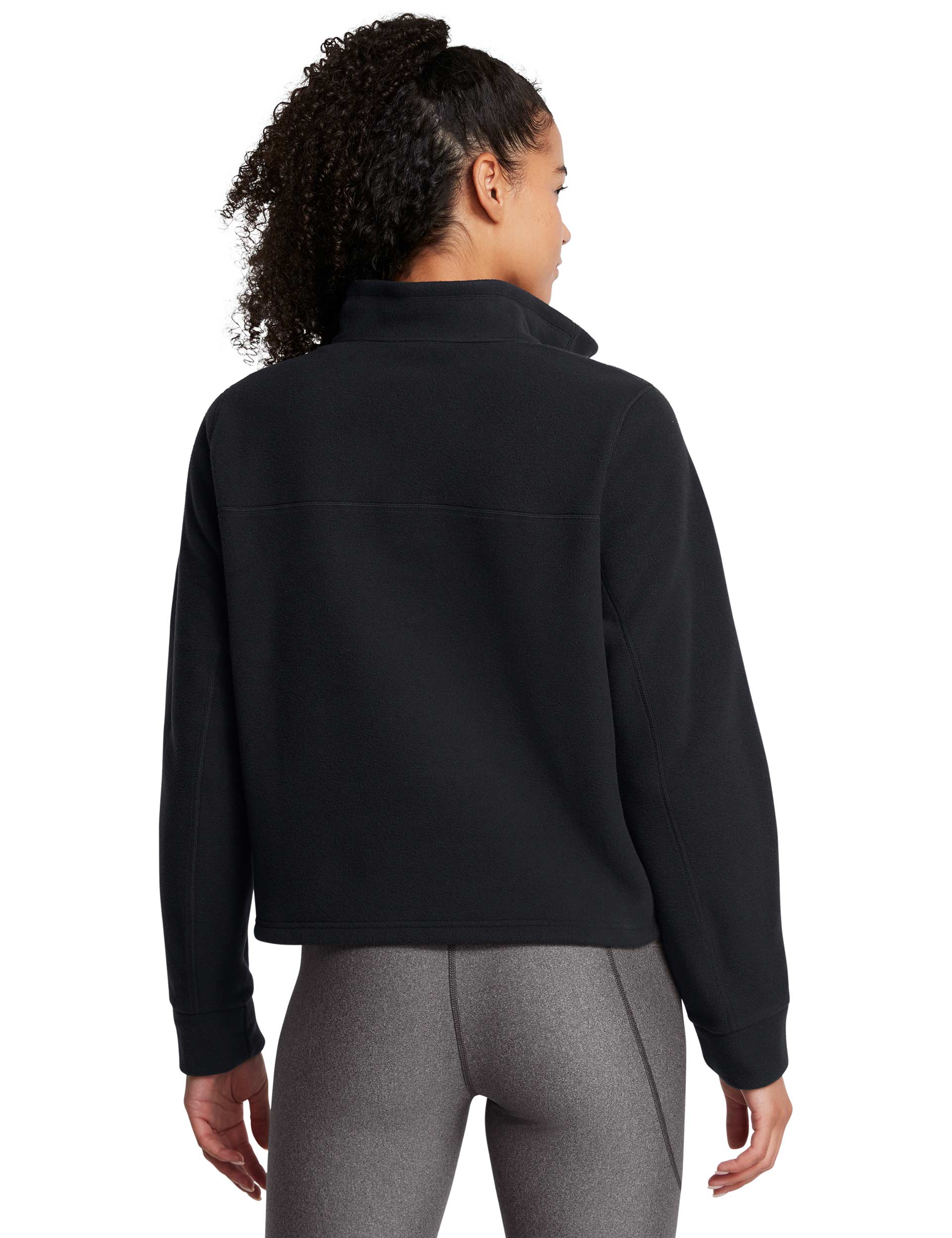 Under Armour Women's Expanse Fleece Half Zip Sweatshirt - M - Black, Black