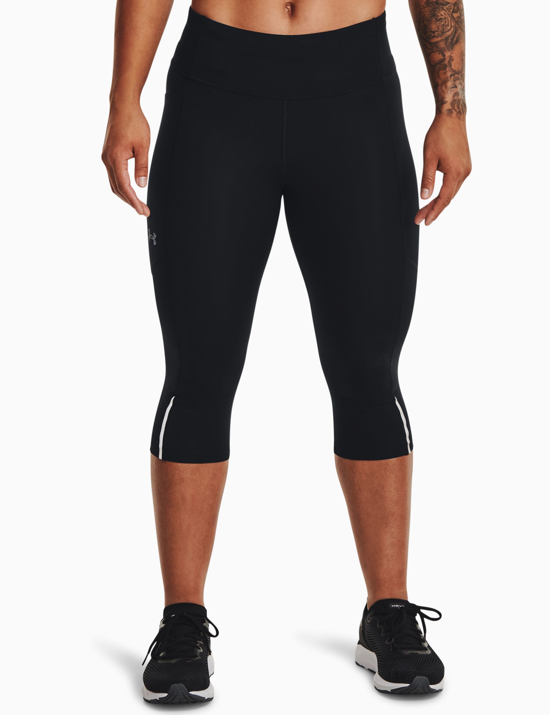 Under Armour Women's Fly Fast Cropped Leggings - XS - Black, Black