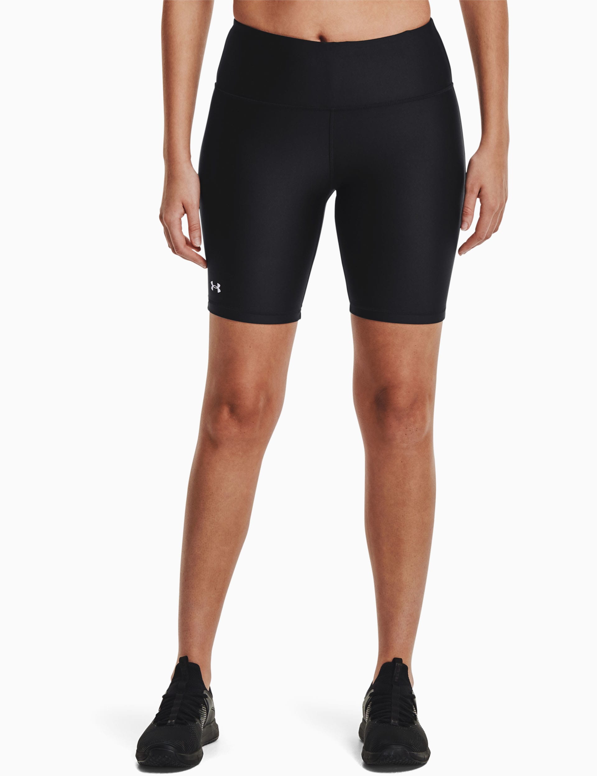 Under Armour Women's Tech Bike Shorts - M - Black, Black