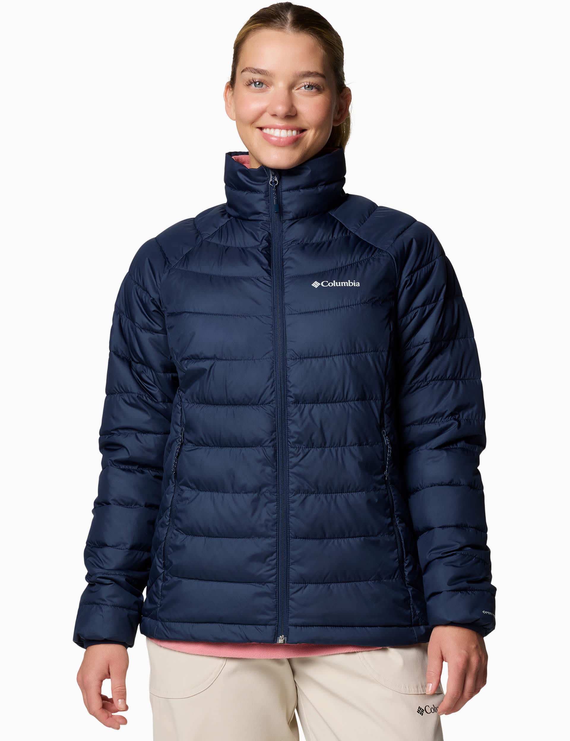 Columbia Women's Puffer Jacket - S - Dark Blue, Dark Blue