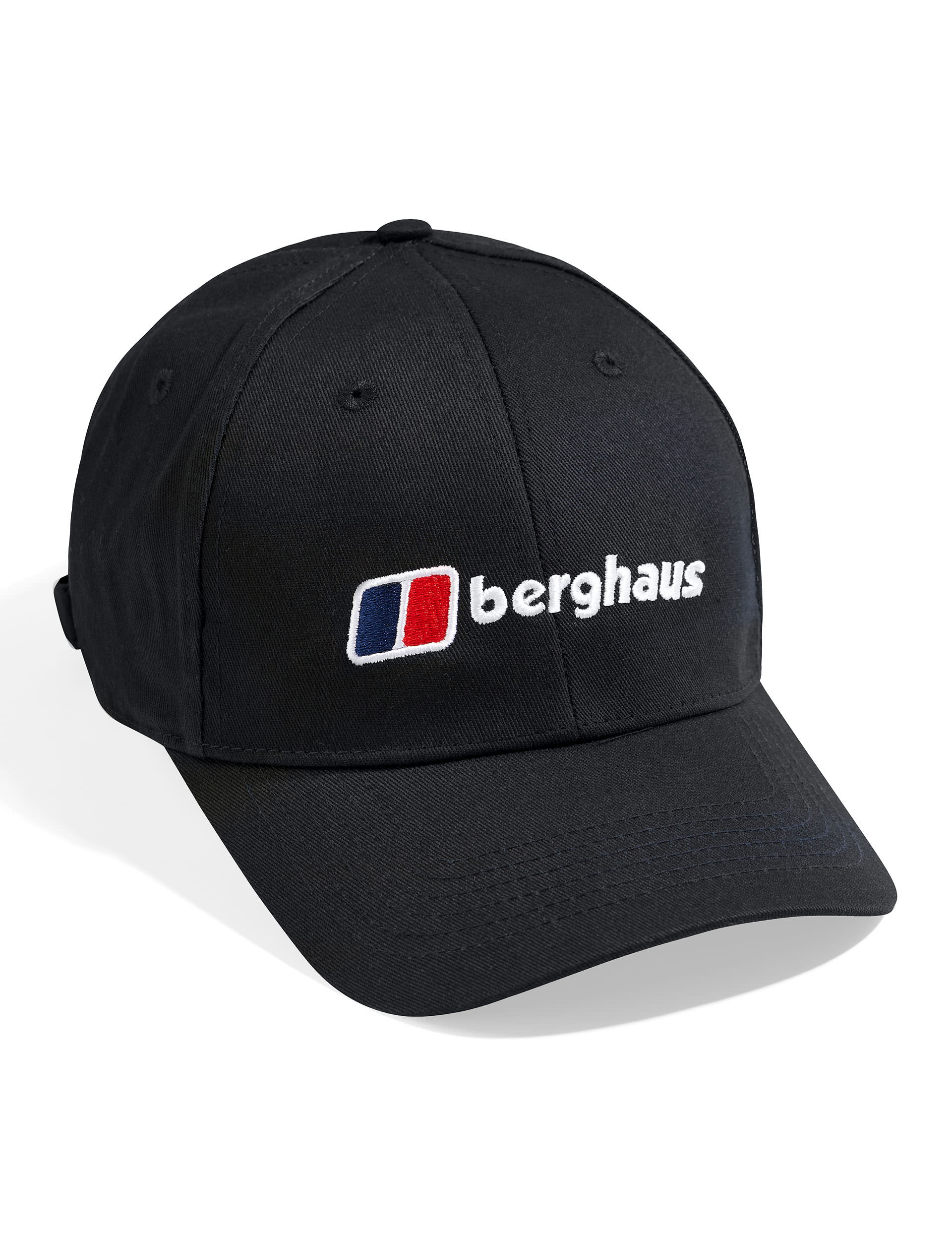 Berghaus Logo Recognition Pure Cotton Baseball Cap - one size - Black, Dark Blue,Black