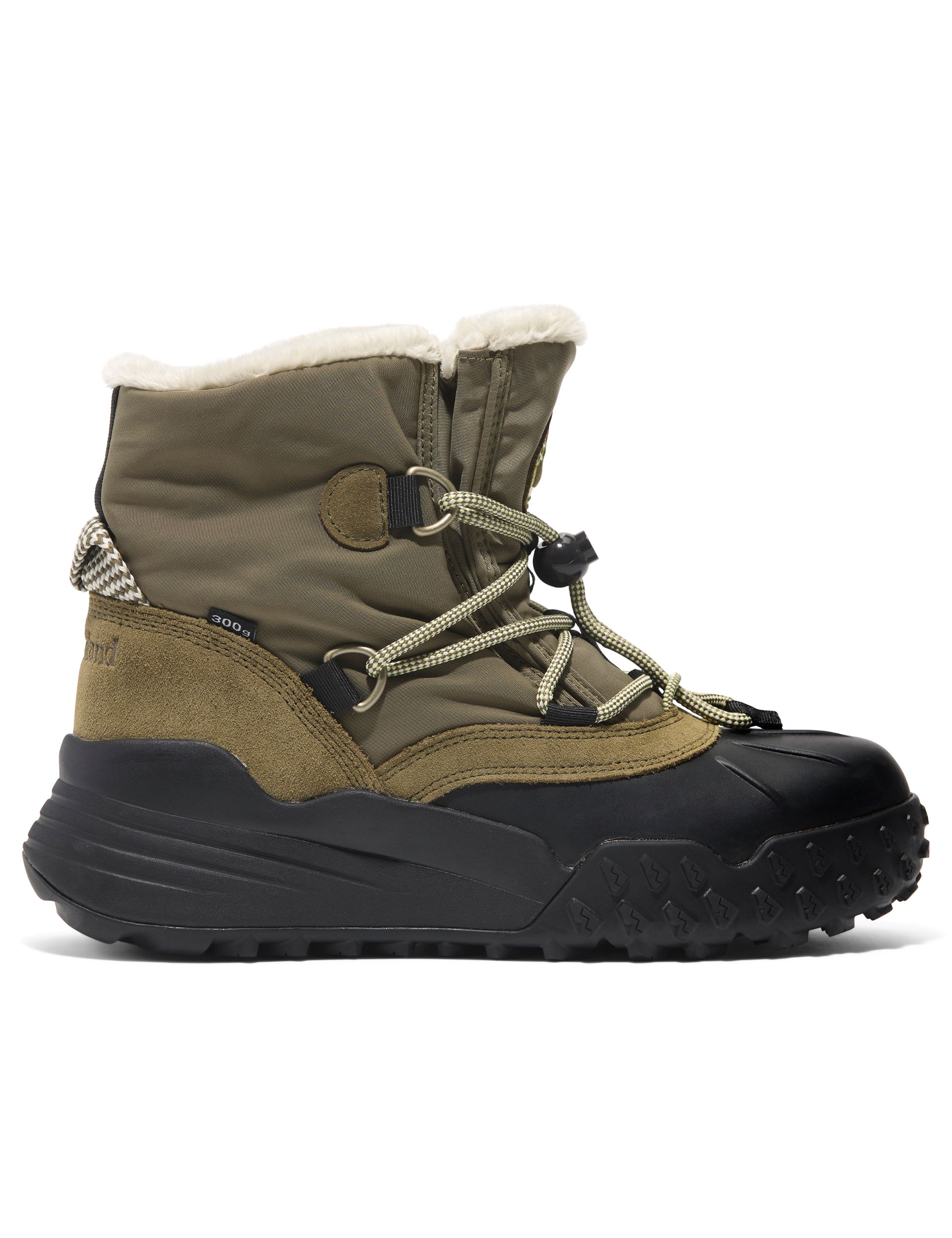 Timberland Women's Moriah Waterproof Flat Winter Boots - 5 - Khaki Mix, Khaki Mix