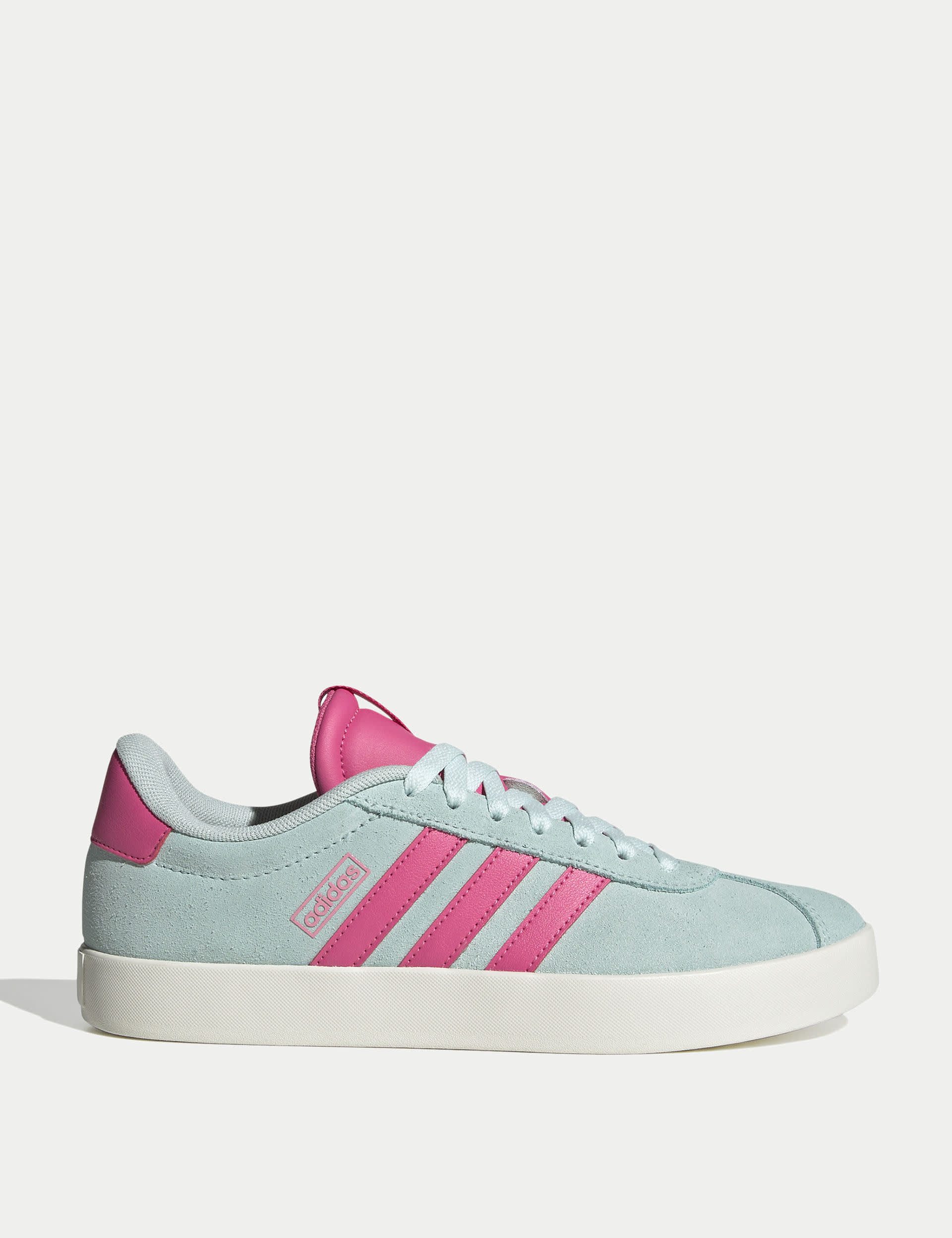 Adidas Women's VL Court 3.0 Cupsole Trainers - 5 - Teal Mix, Teal Mix,Black Mix