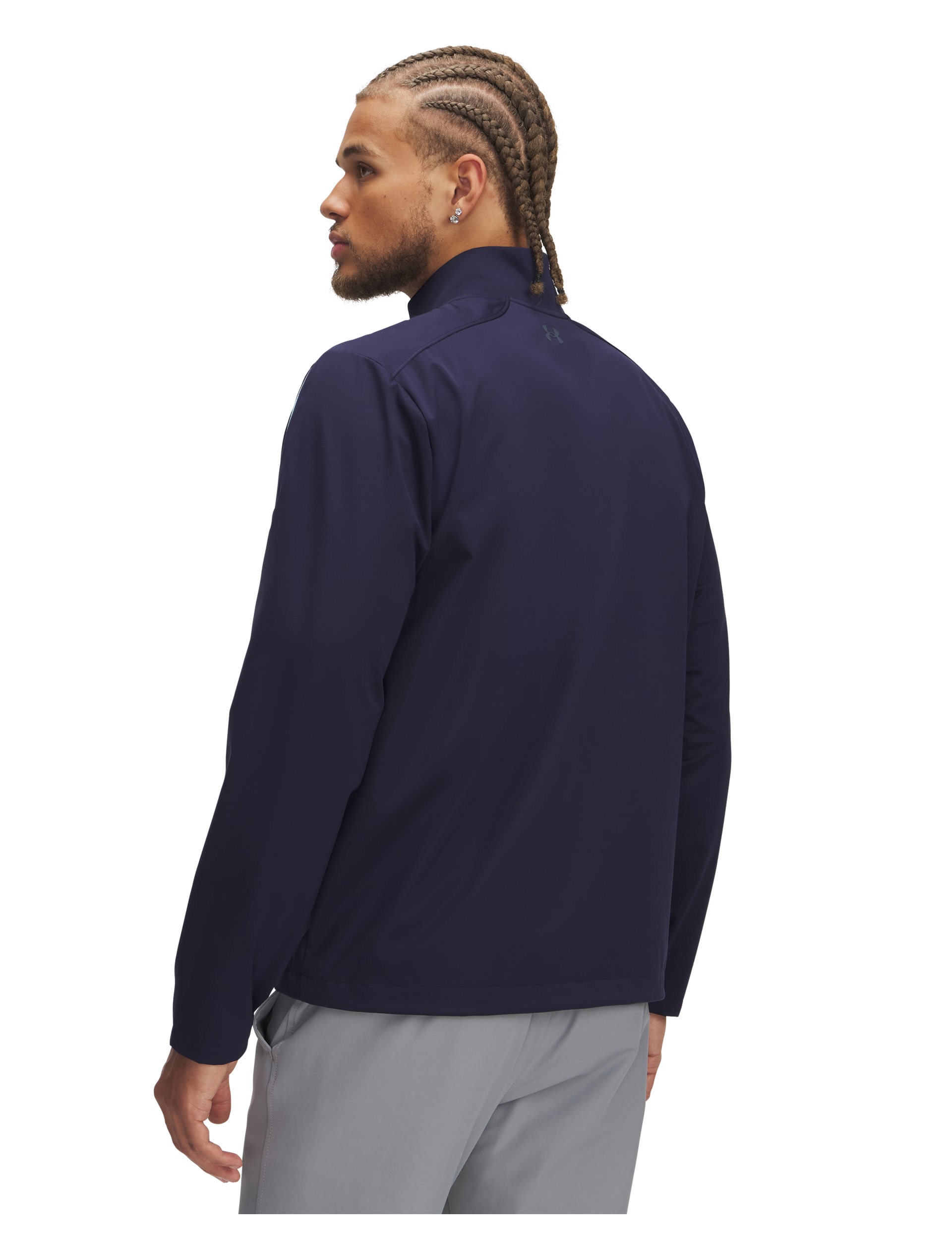 Under Armour Men's Drive Wind Sports Jacket - M - Navy Mix, Navy Mix