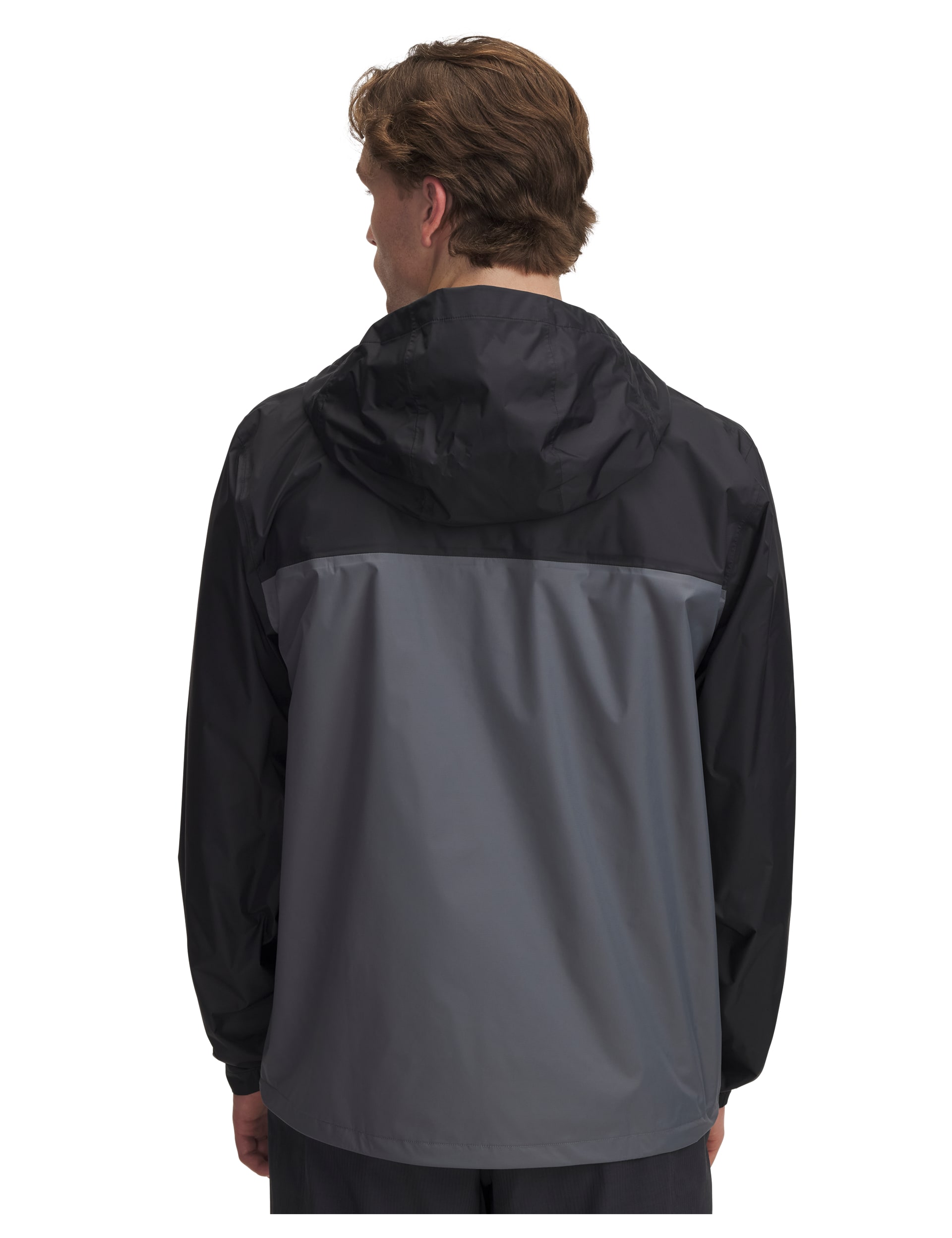 Under Armour Men's Stormproof Cloudstrike Raincoat - Grey Mix, Grey Mix