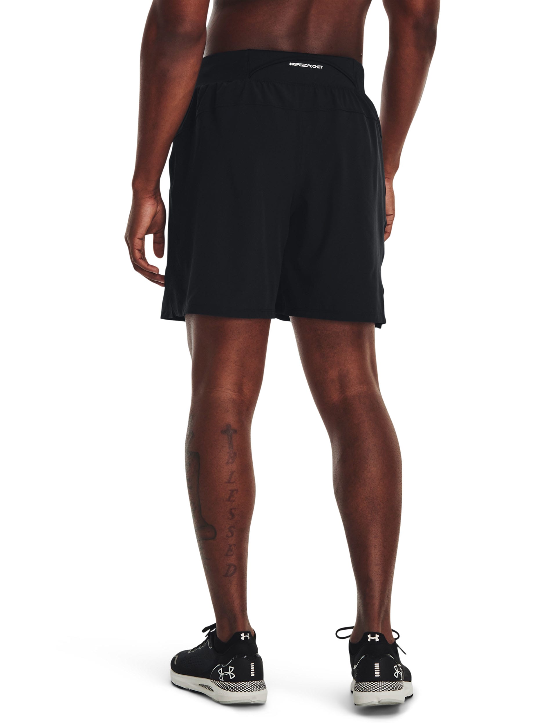 Under Armour Men's Launch Elite Stretch Running Shorts - Black, Black