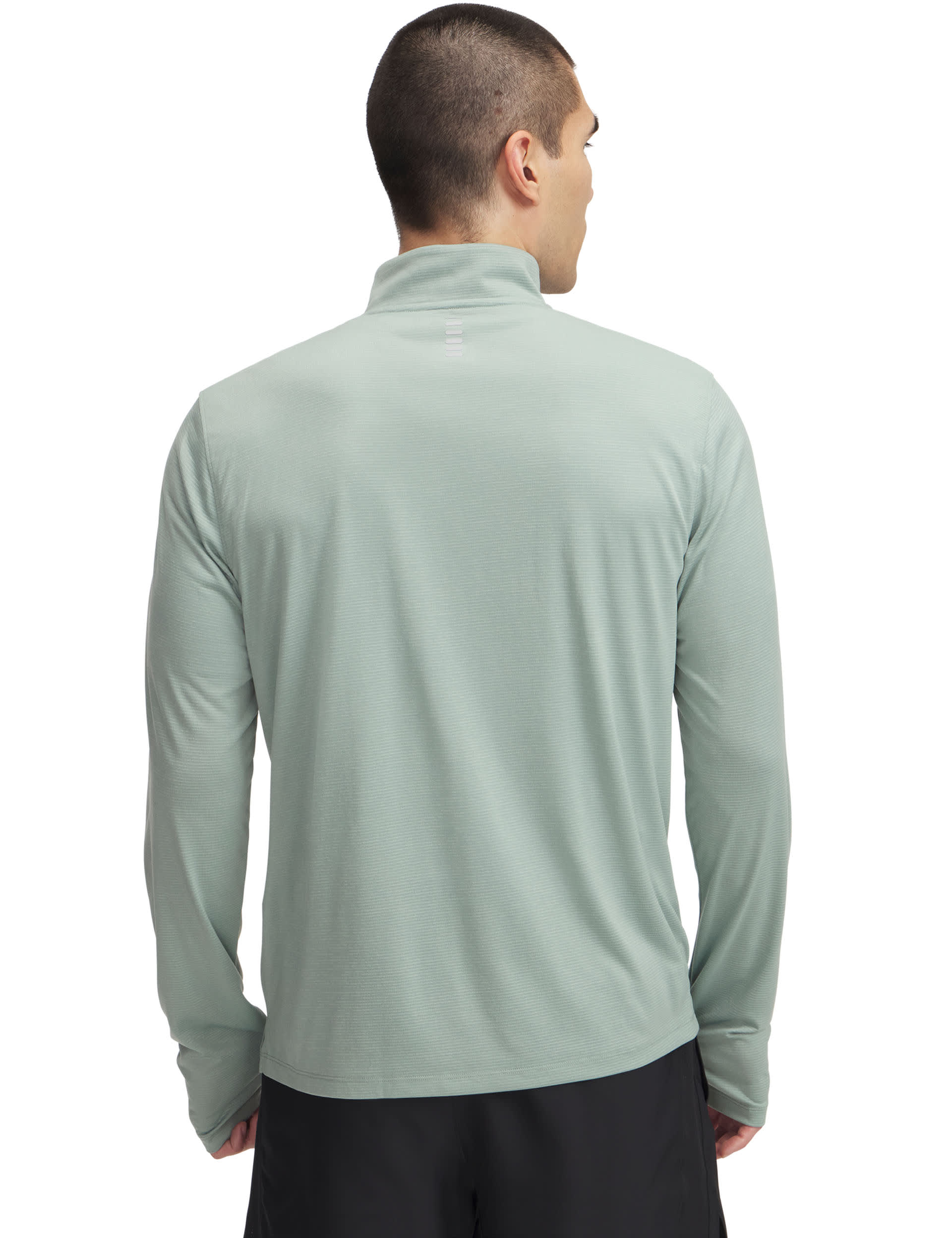 Under Armour Men's Launch Funnel Neck Half Zip Sweatshirt - Light Green, Light Green