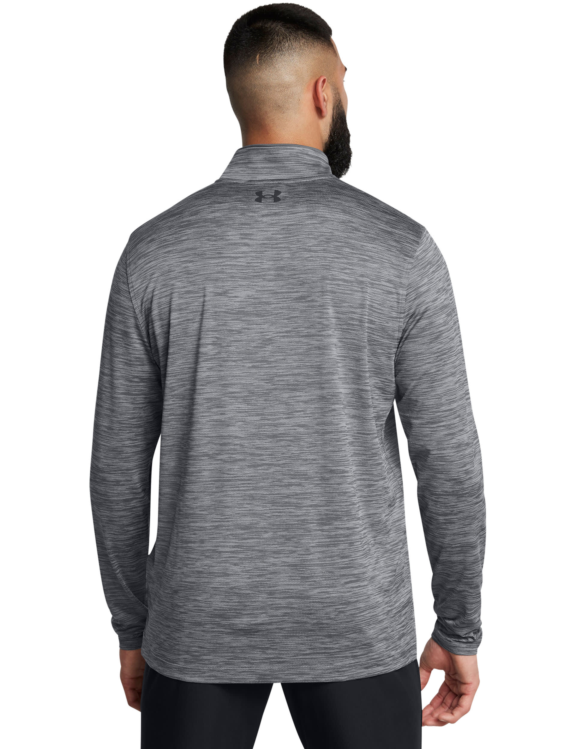 Under Armour Men's Matchplay Half Zip Funnel Neck Sweatshirt - Grey, Grey