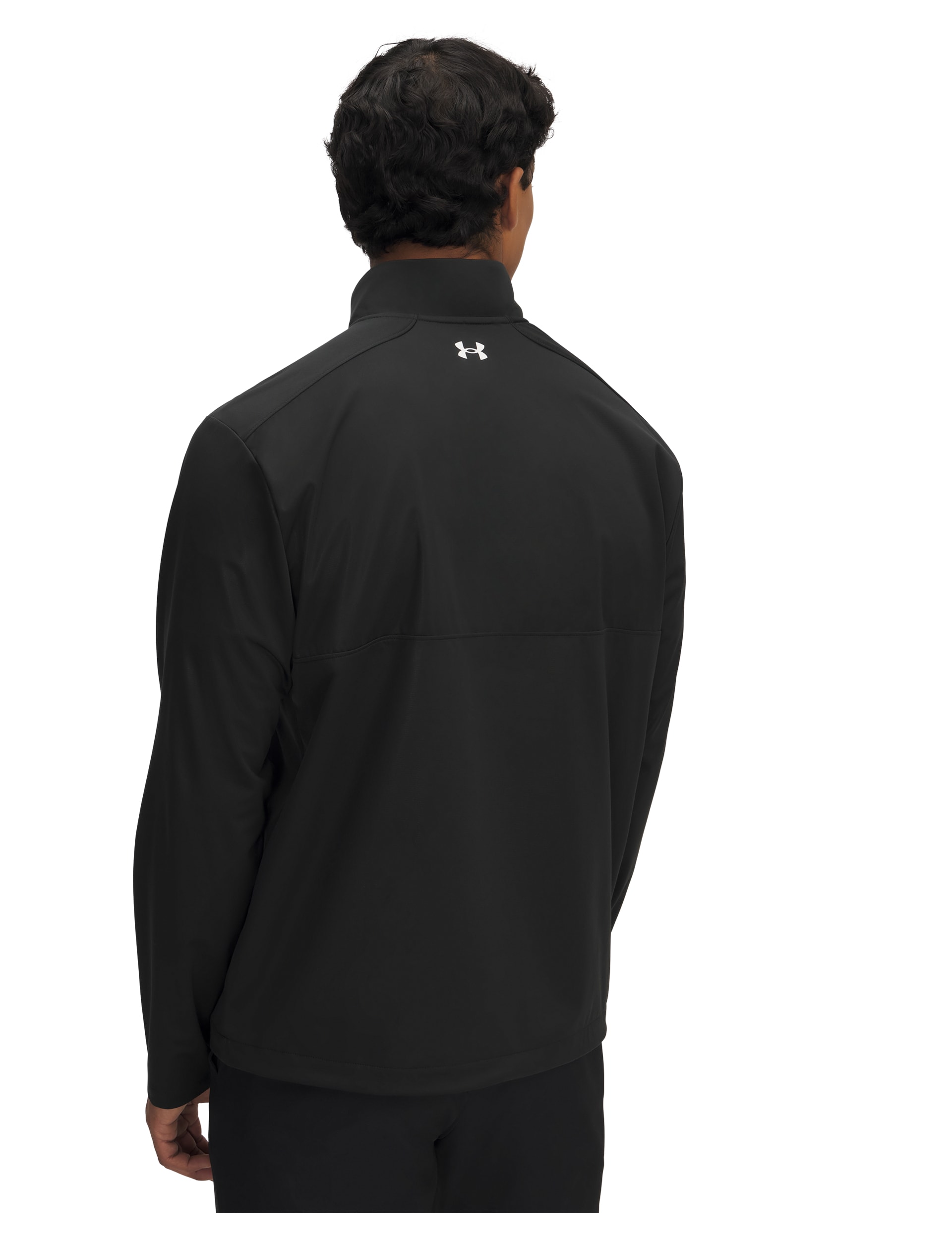 Under Armour Men's Drive Wind Half Zip Long Sleeve Sweatshirt - M - Black, Black