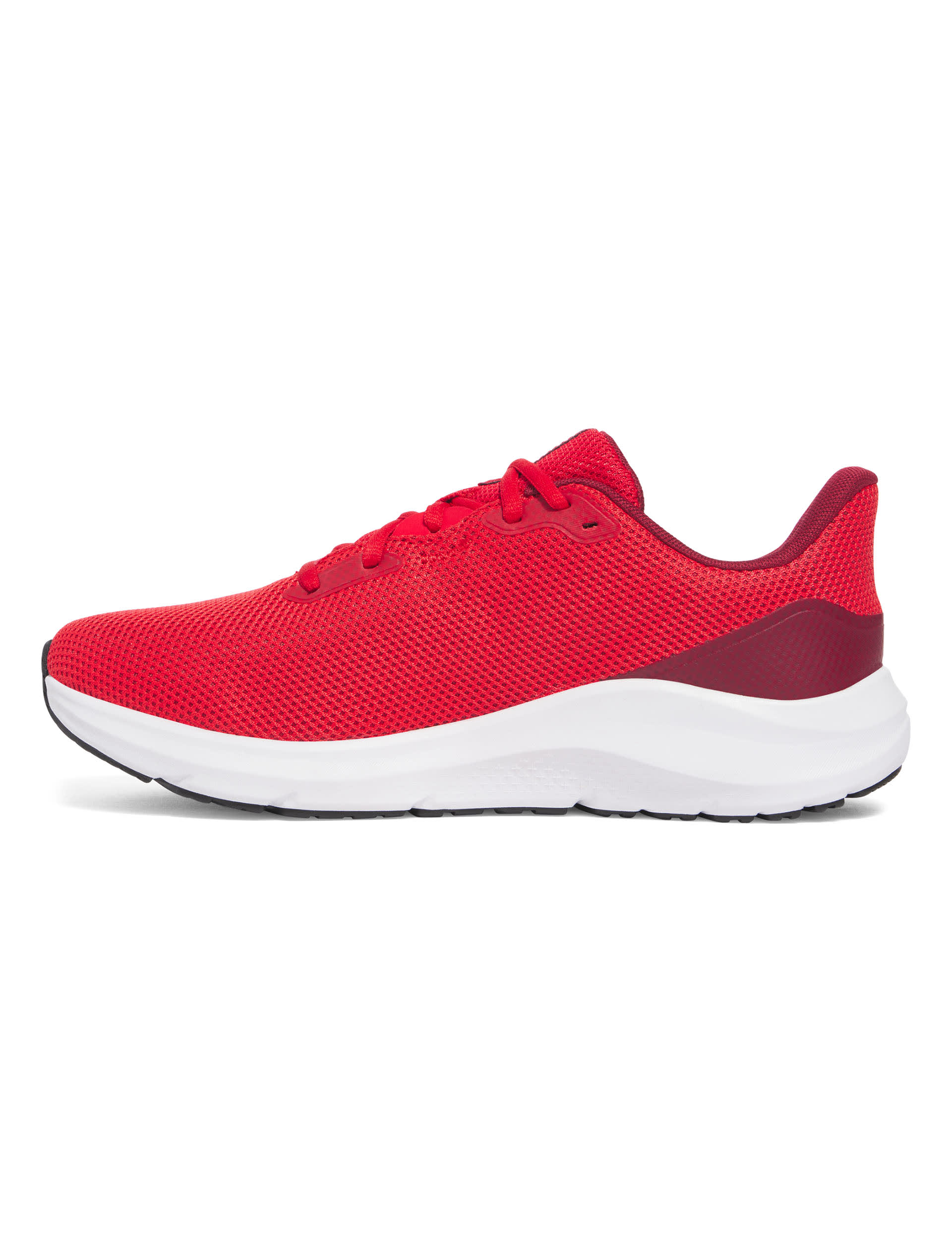 Under Armour Men's Charged Pursuit 4 Running Trainers - 9 - Dark Red, Black,Grey,Dark Red