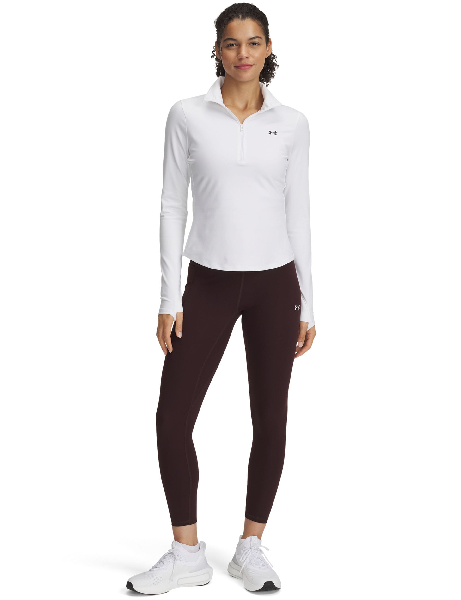 Under Armour Women's Motion 7/8 Leggings - Dark Brown, Dark Brown