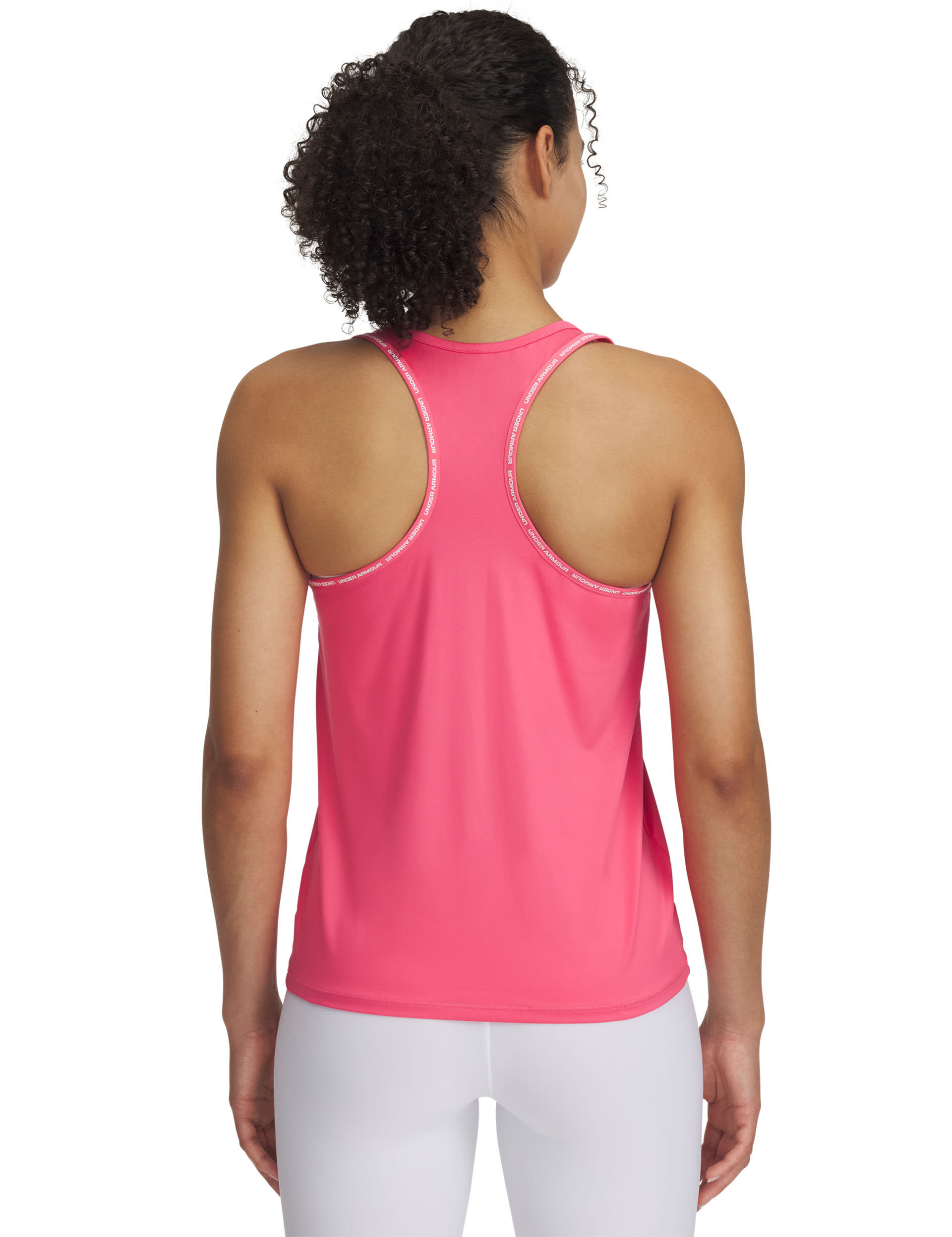 Under Armour Women's Tech Knockout Scoop Neck Vest Top - L - Pink, Pink