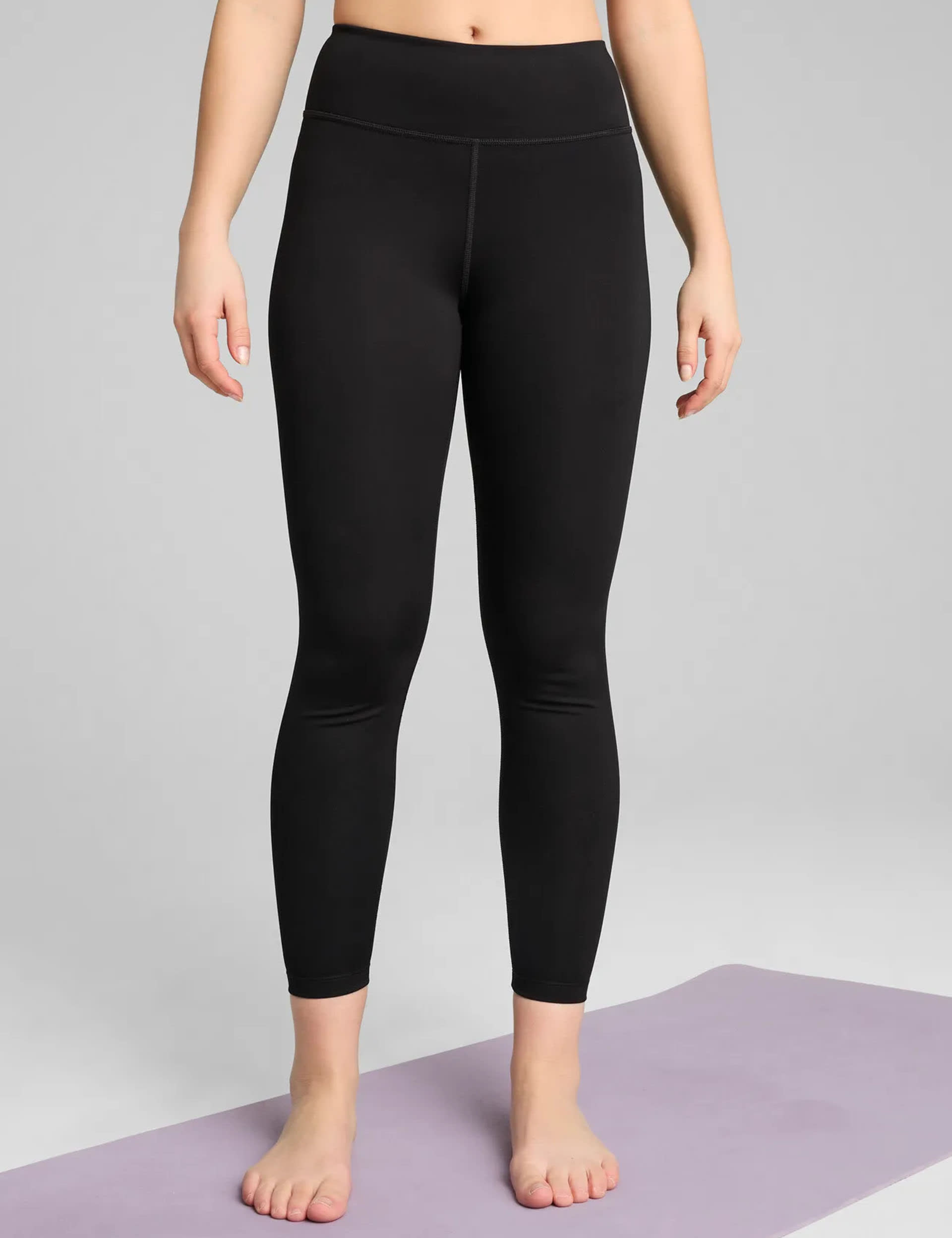 Puma Women's Ove 7/8 Yoga Leggings - M - Black, Green,Black