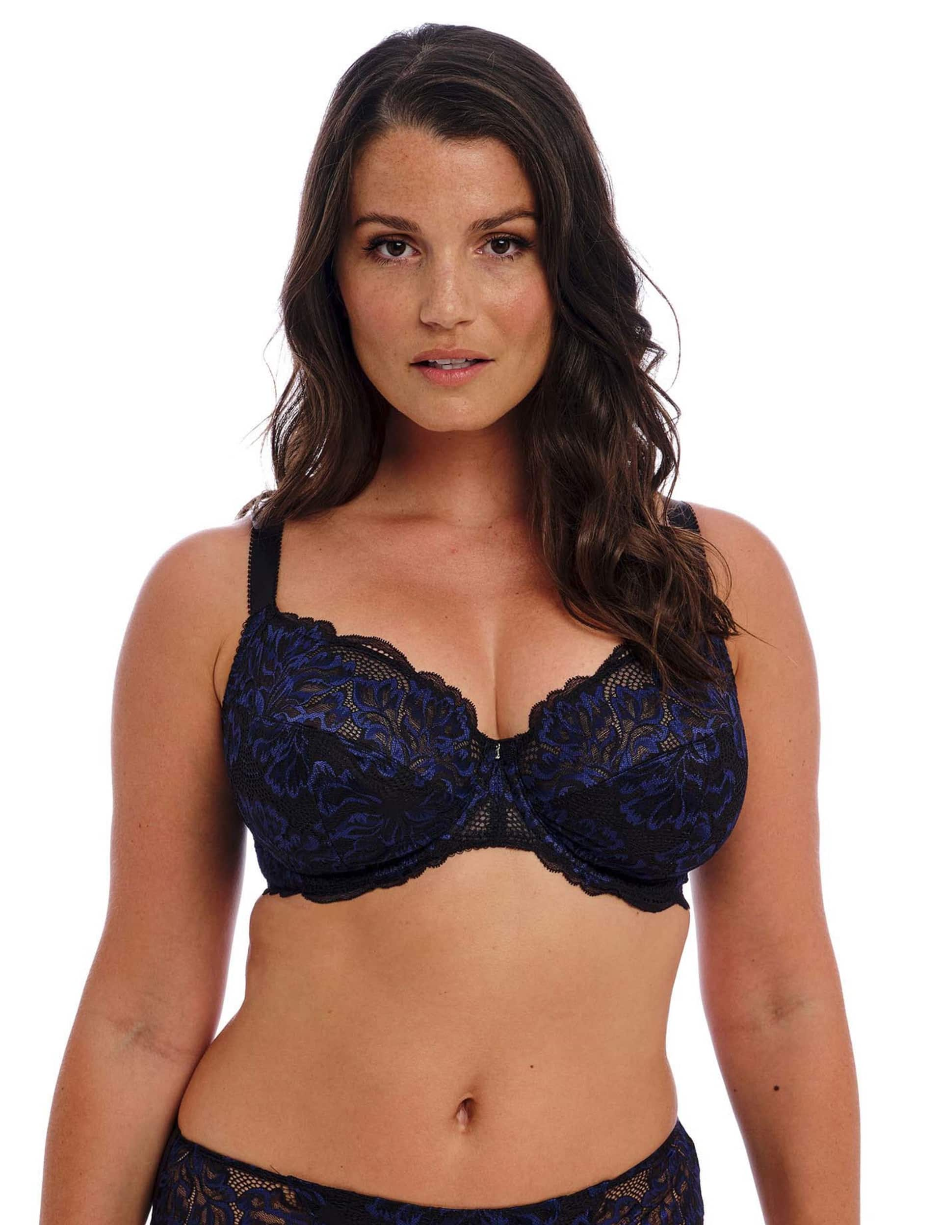 Fantasie Women's Lace Wired Full Cup Bra - 36F - Black Mix, Black Mix