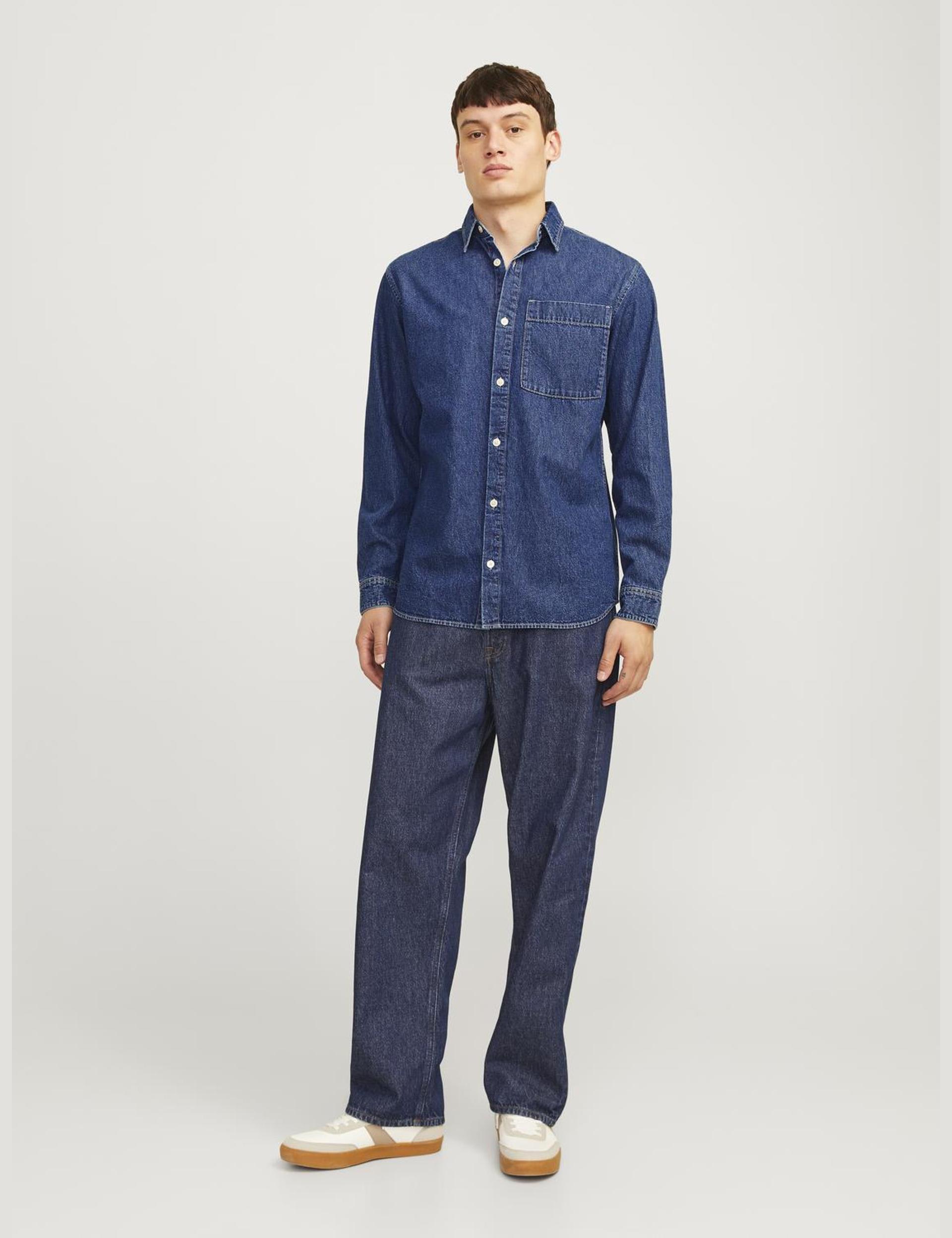 Jack & Jones Men's Denim Shirt, Denim