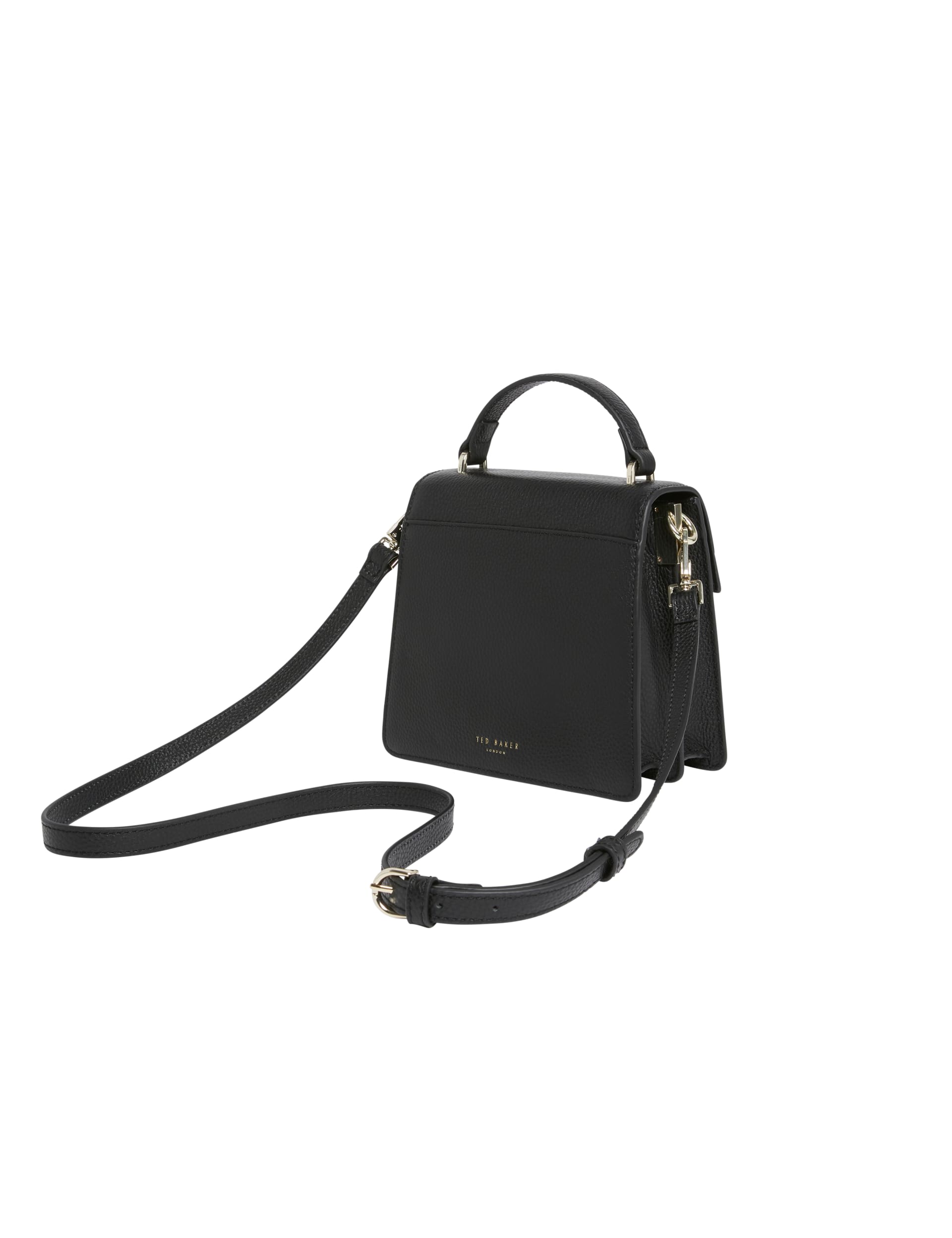 Ted Baker Women's Leather Top Handle Bag - Black, Black