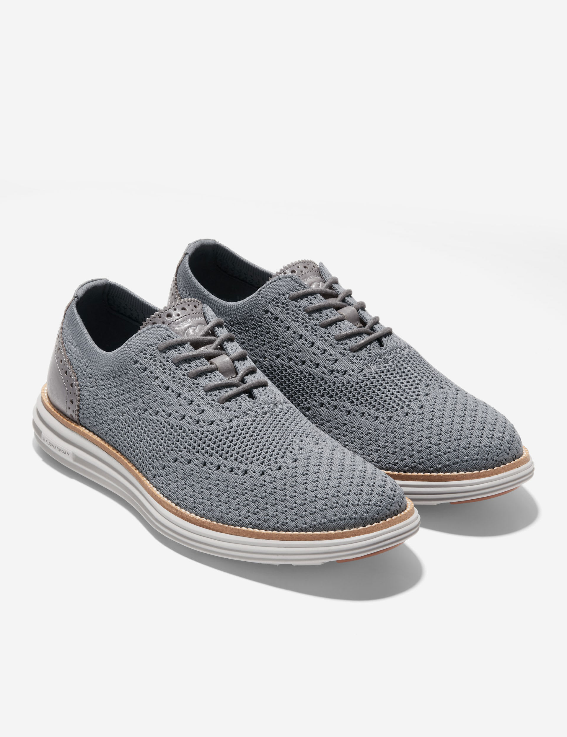 Cole Haan Men's OriginalGrand Remastered Oxford Shoe - 11 - Grey Mix, Grey Mix