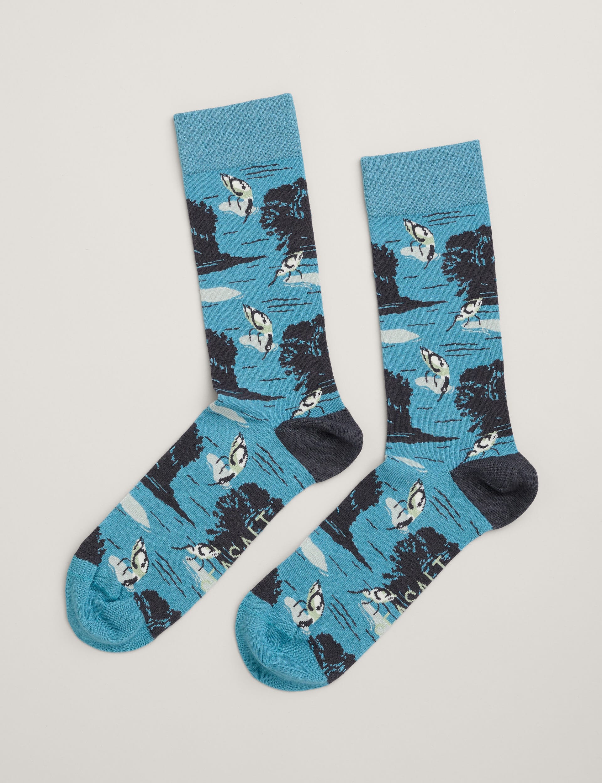 Seasalt Cornwall Men's Novelty Socks - one size - Light Blue Mix, Light Blue Mix