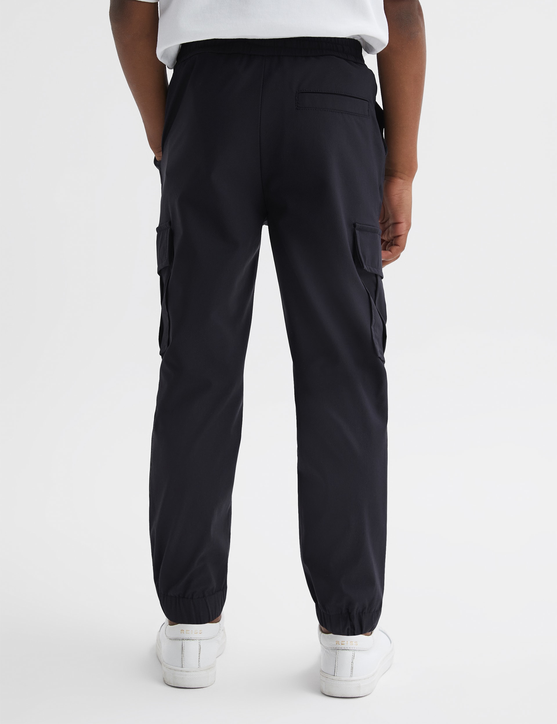 Reiss Boys Cargo Trousers (3-14 Yrs) - 5-6 Y - Navy, Navy